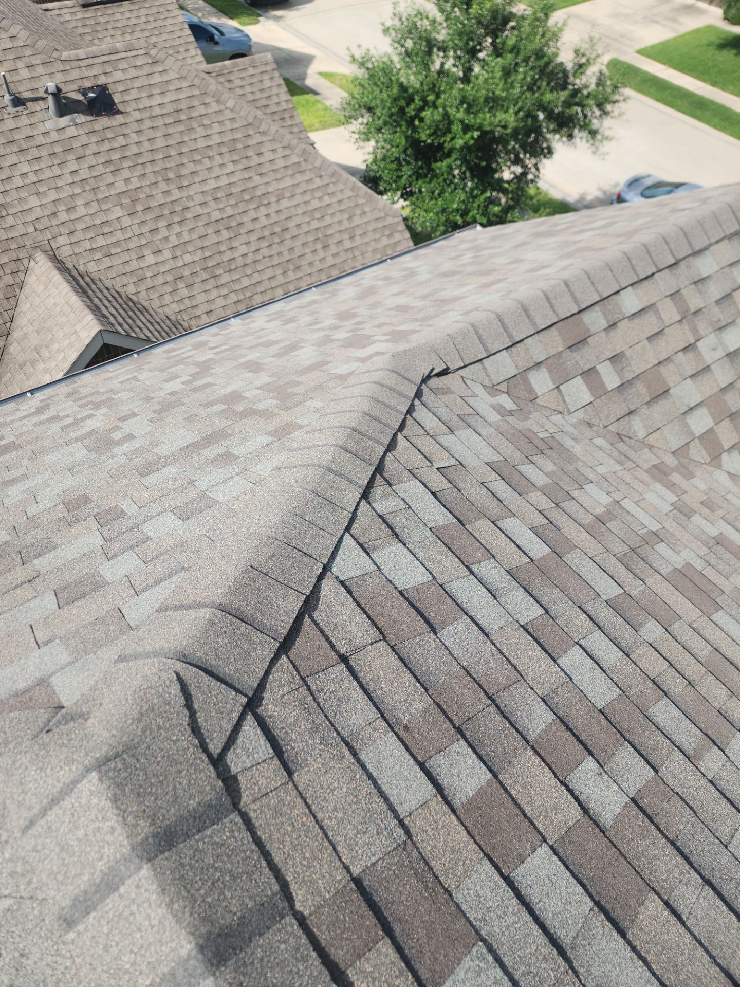 Residential Roofing Installation using Owen's Corning Duration (Lifetime) Shingles by Roof Repair Company