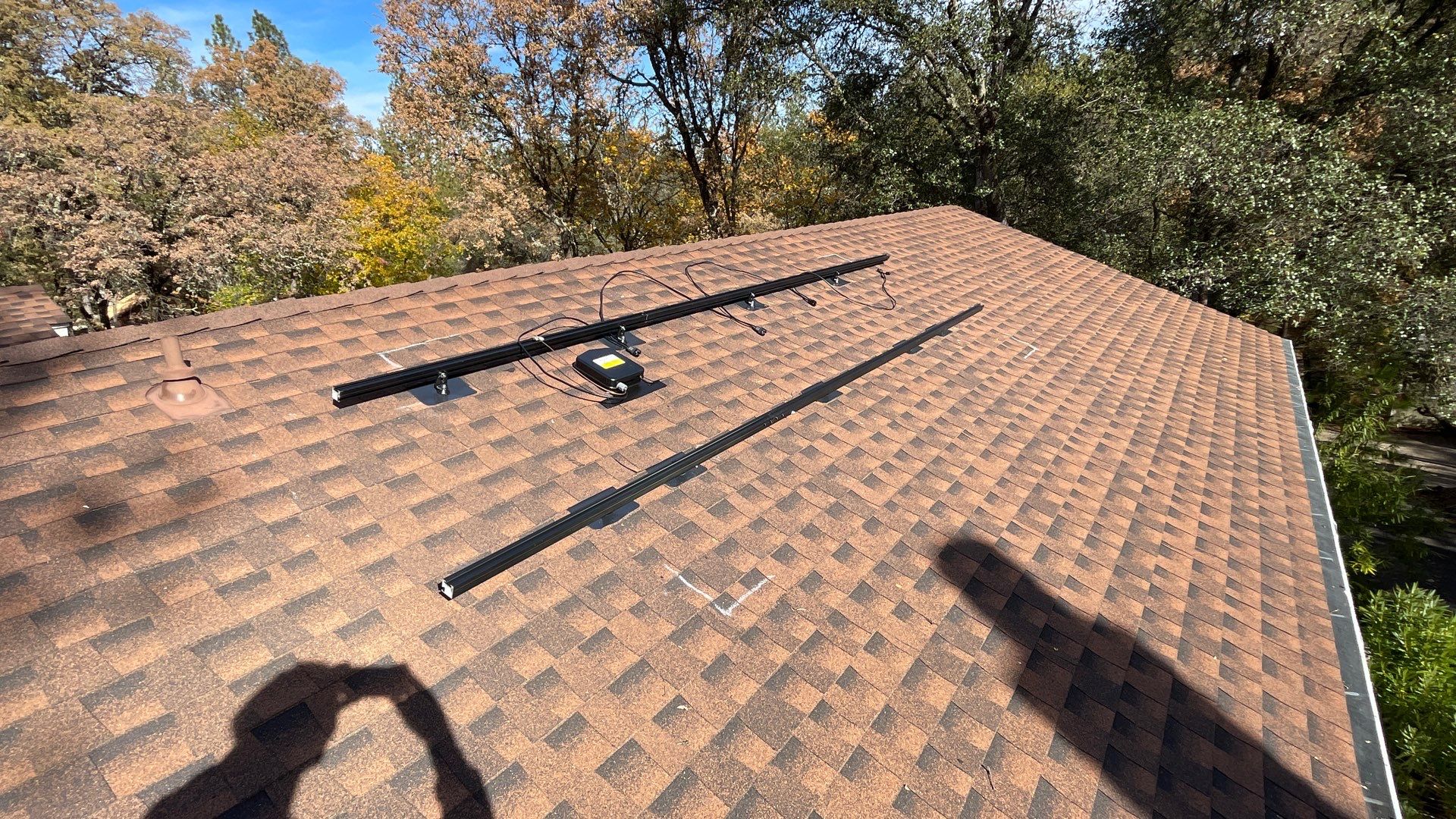 Solar Panel Installation using Solar Panels by Byers Enterprises 