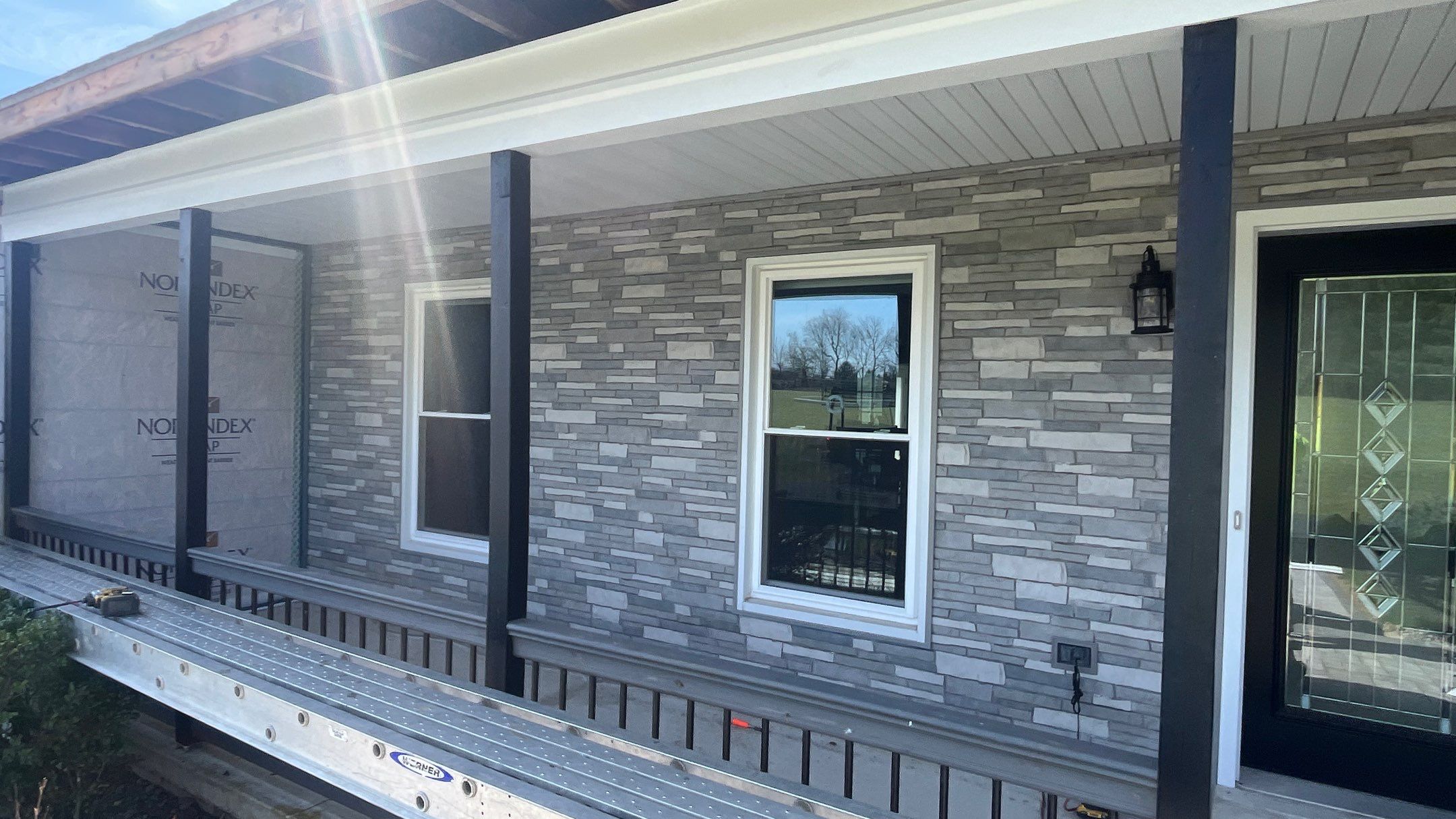 siding gutters soffit fascia shutters capping  from sales to installation by Aspen Home Improvements