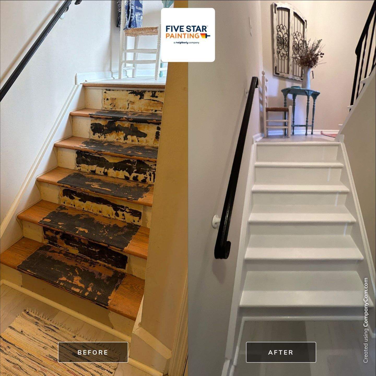 Five Star Painting - Stairs by Five Star Painting of Batavia