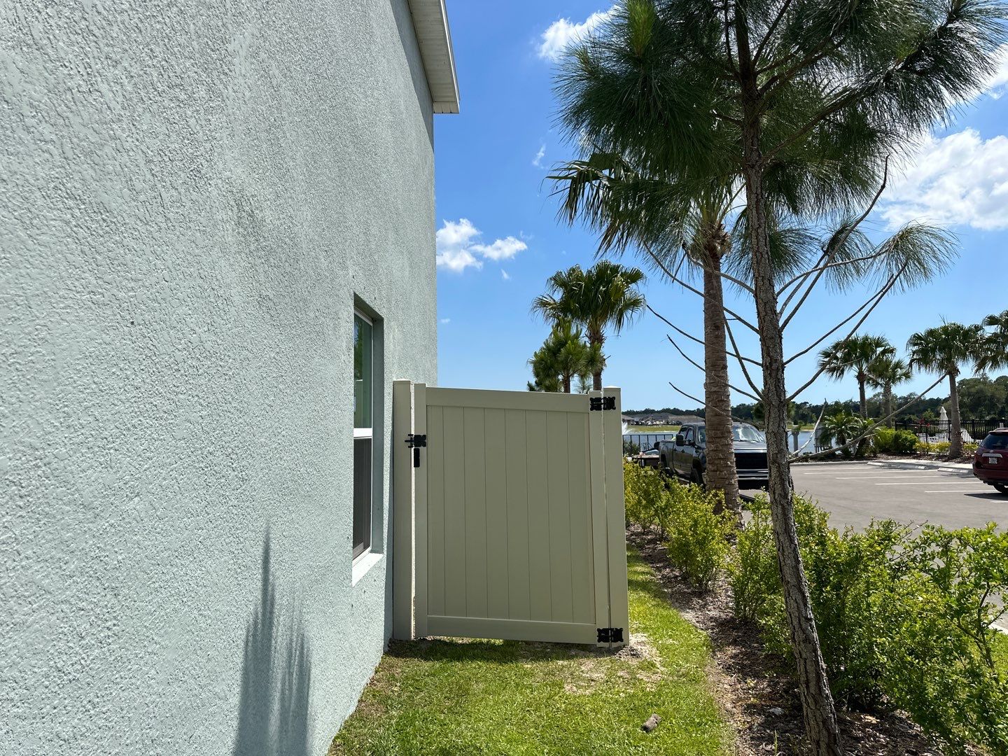 Vinyl Fence Installation using Vinyl Fence and Black 3 Rail Aluminum Fence  by Asap fence and gates, LLC