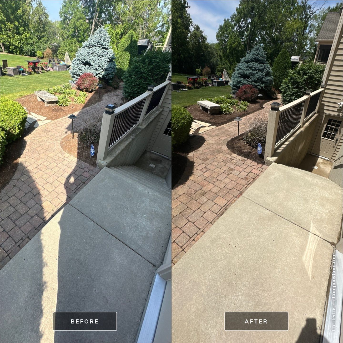 Project in Crystal Lake by Simmons Power & Soft Washing