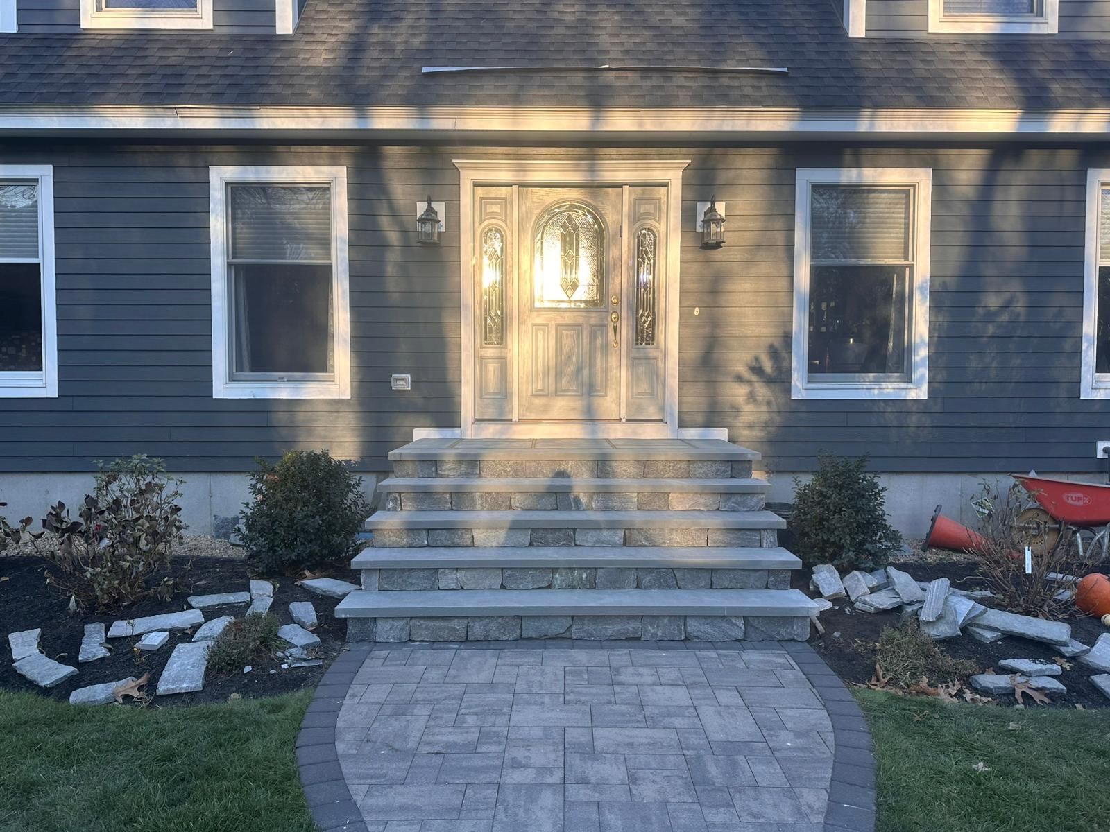 Front Entry Refresh  by Cole Landscaping Inc