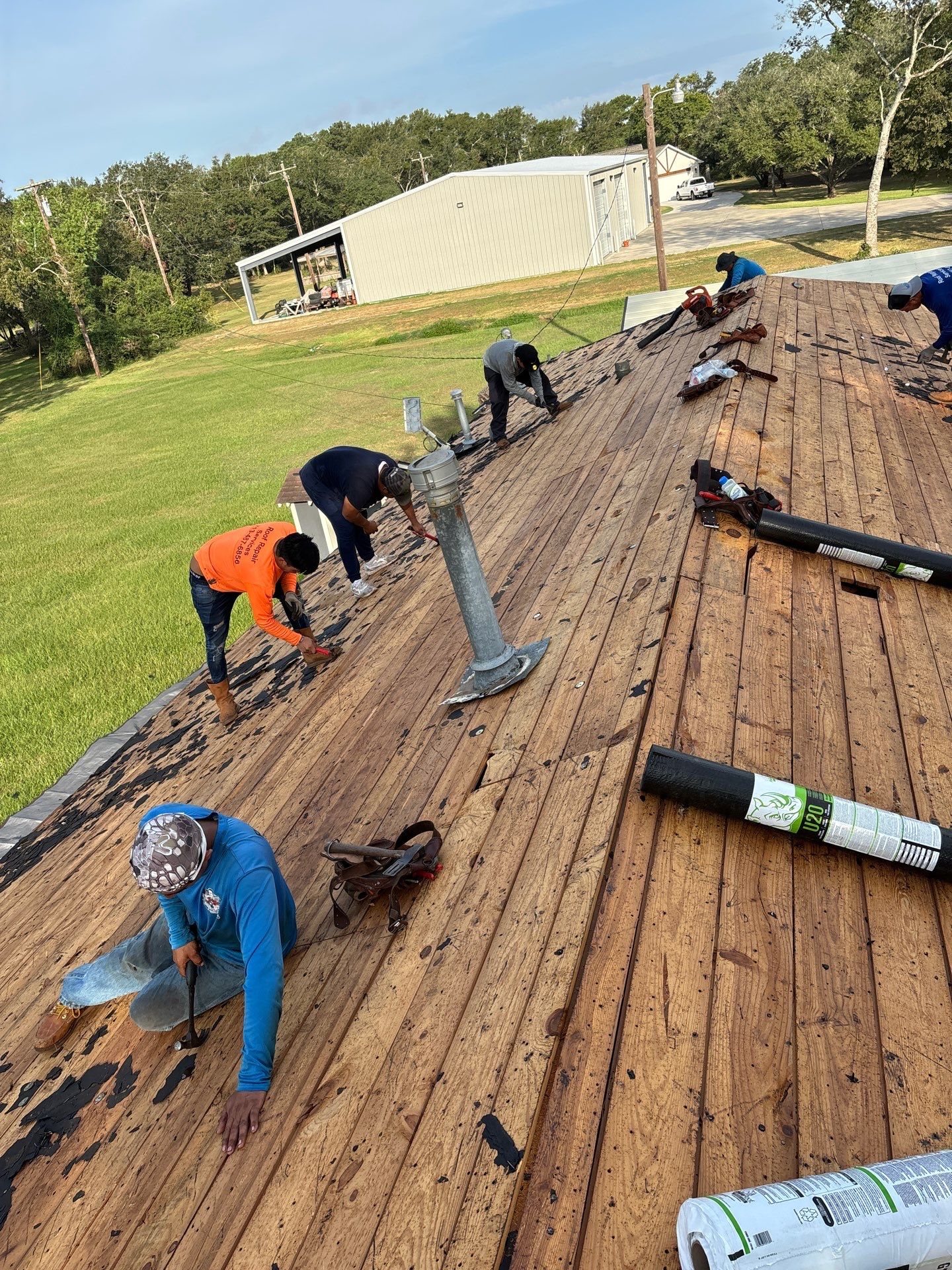 Residential Roofing Installation using Owen's Corning Duration (Lifetime) Shingles by Roof Repair Company