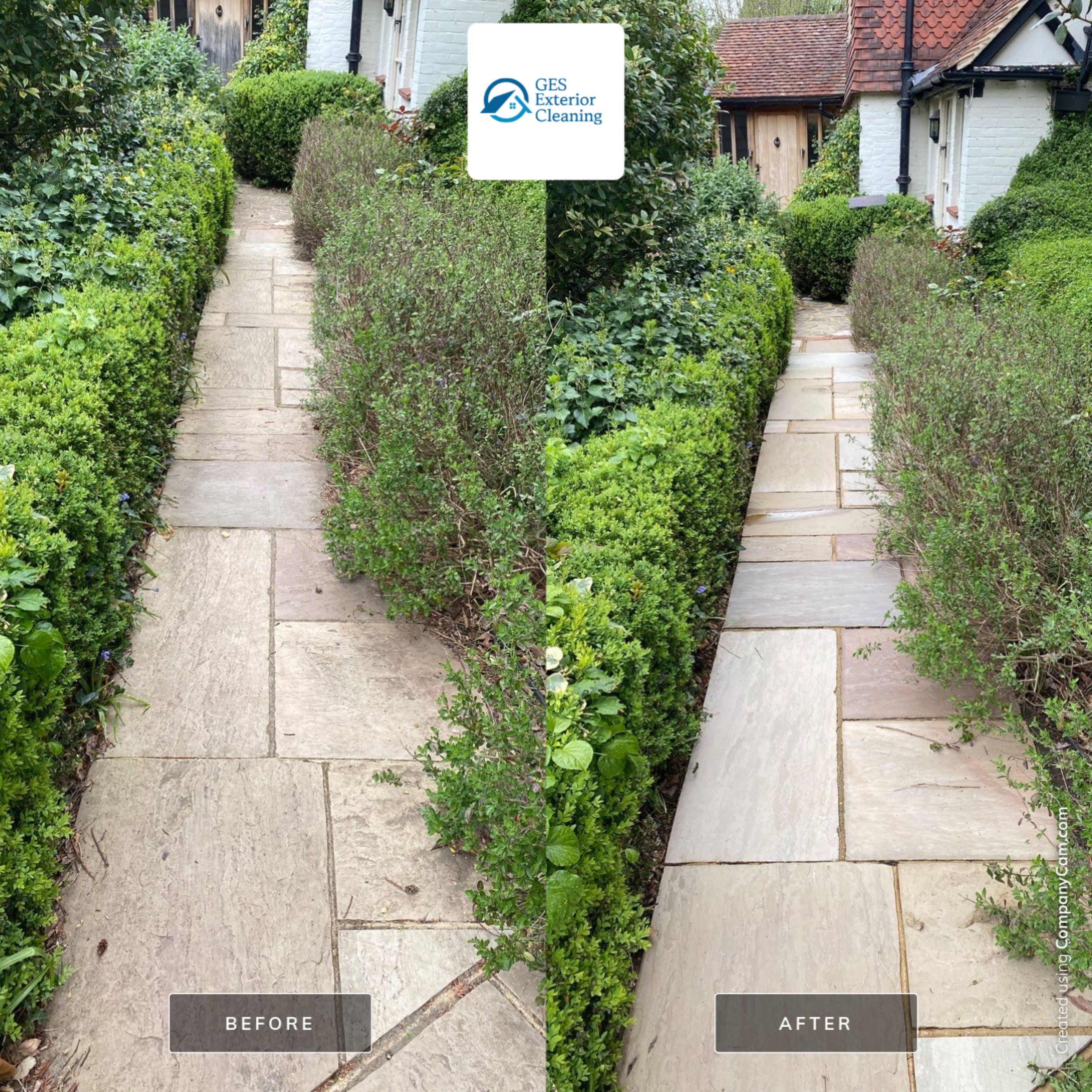Exterior Clean - Drive - Patio - Paths using honda 21 ltr/min by Ges Exterior Cleaning ltd