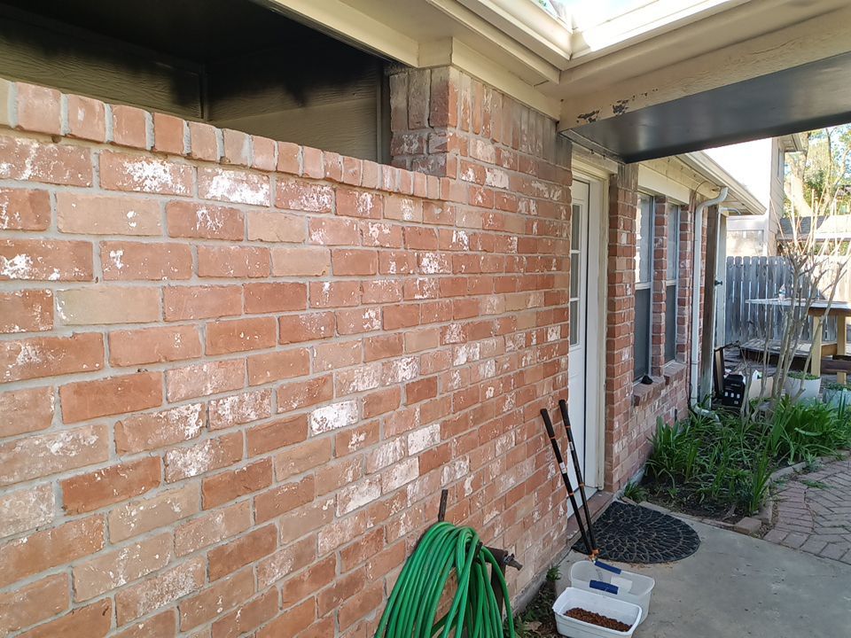 Interior and exterior painting project by Roof Concepts Construction