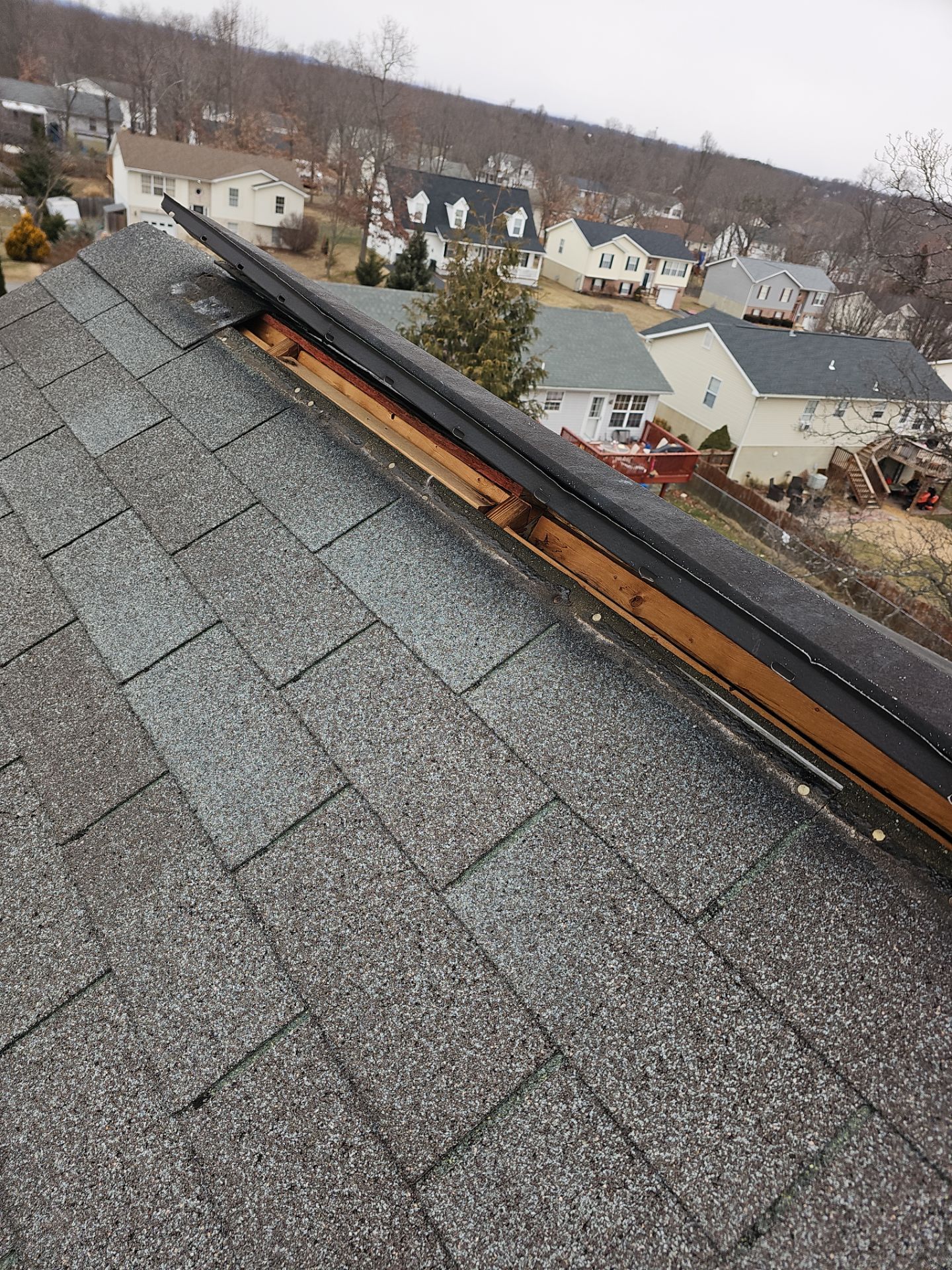 Roof Replacement - Charcoal Black by Winchester Roofing