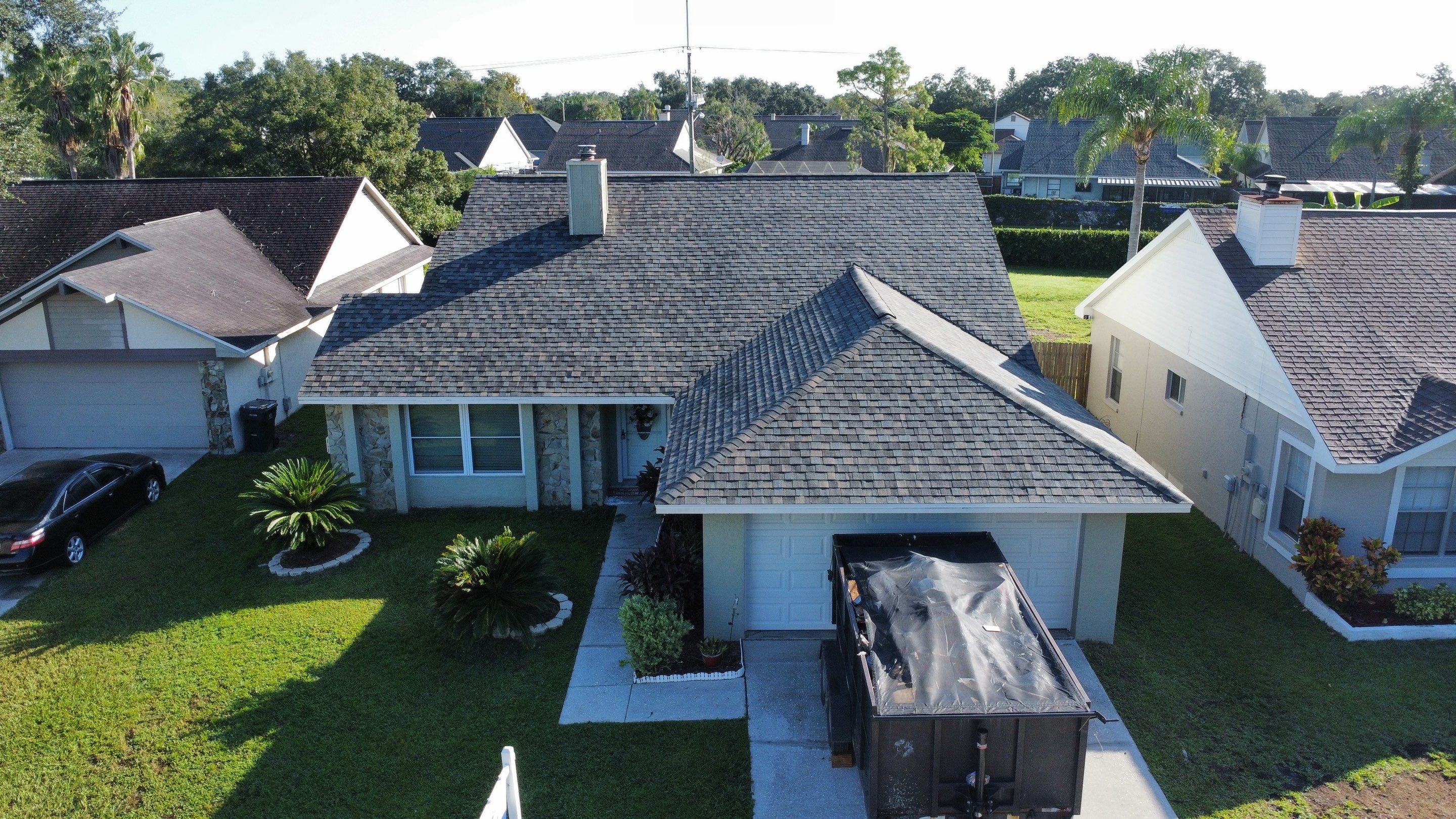 Roof Replacement in Brandon FL. by Steadfast Roofing 