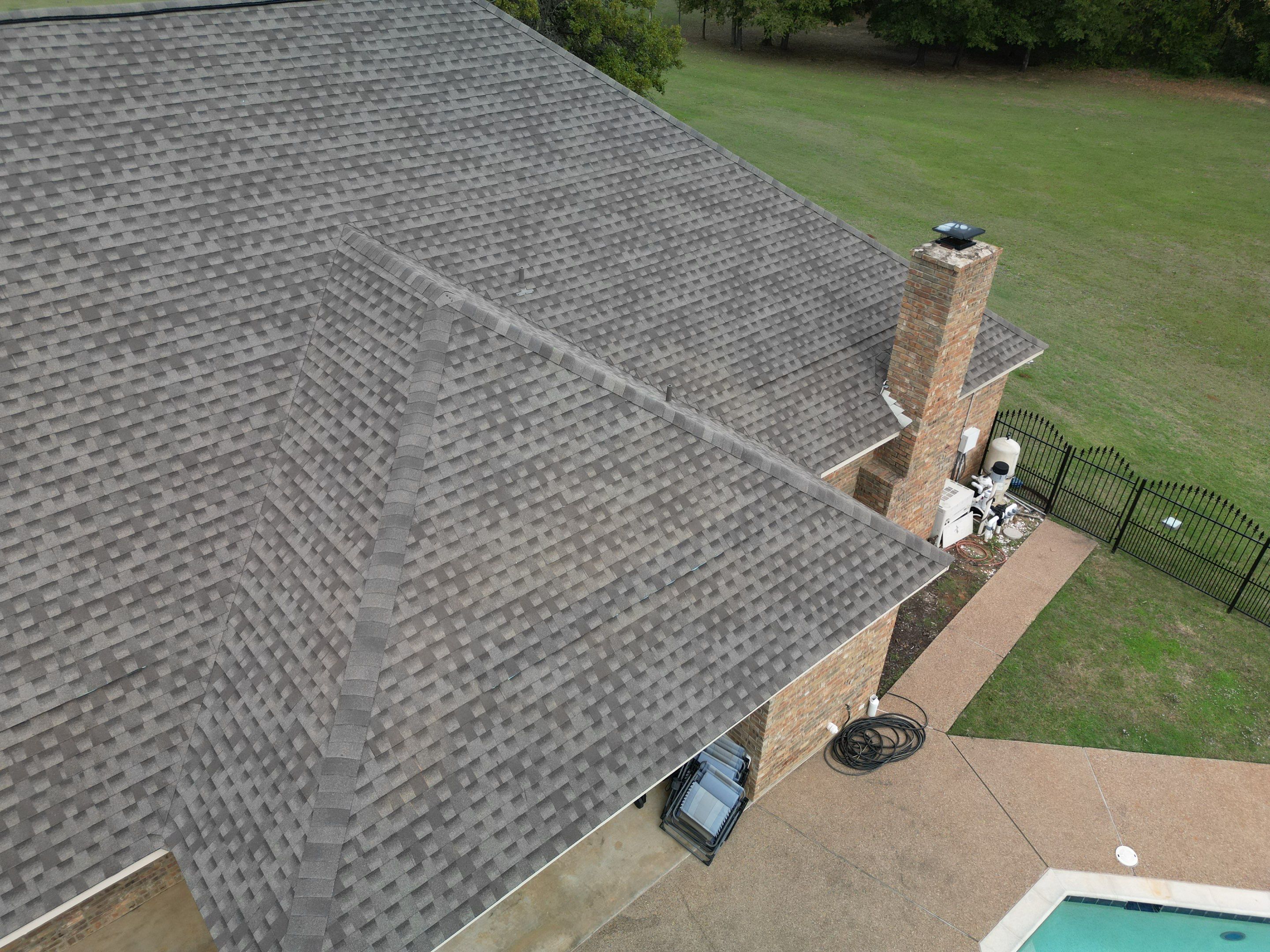 Rendon Forth Worth Texas Large Estate - Roofing Installation using GAF Timberline Armorsheild 2 Class 4 Impact Resistant Shingle System by First United Roofing & Construction