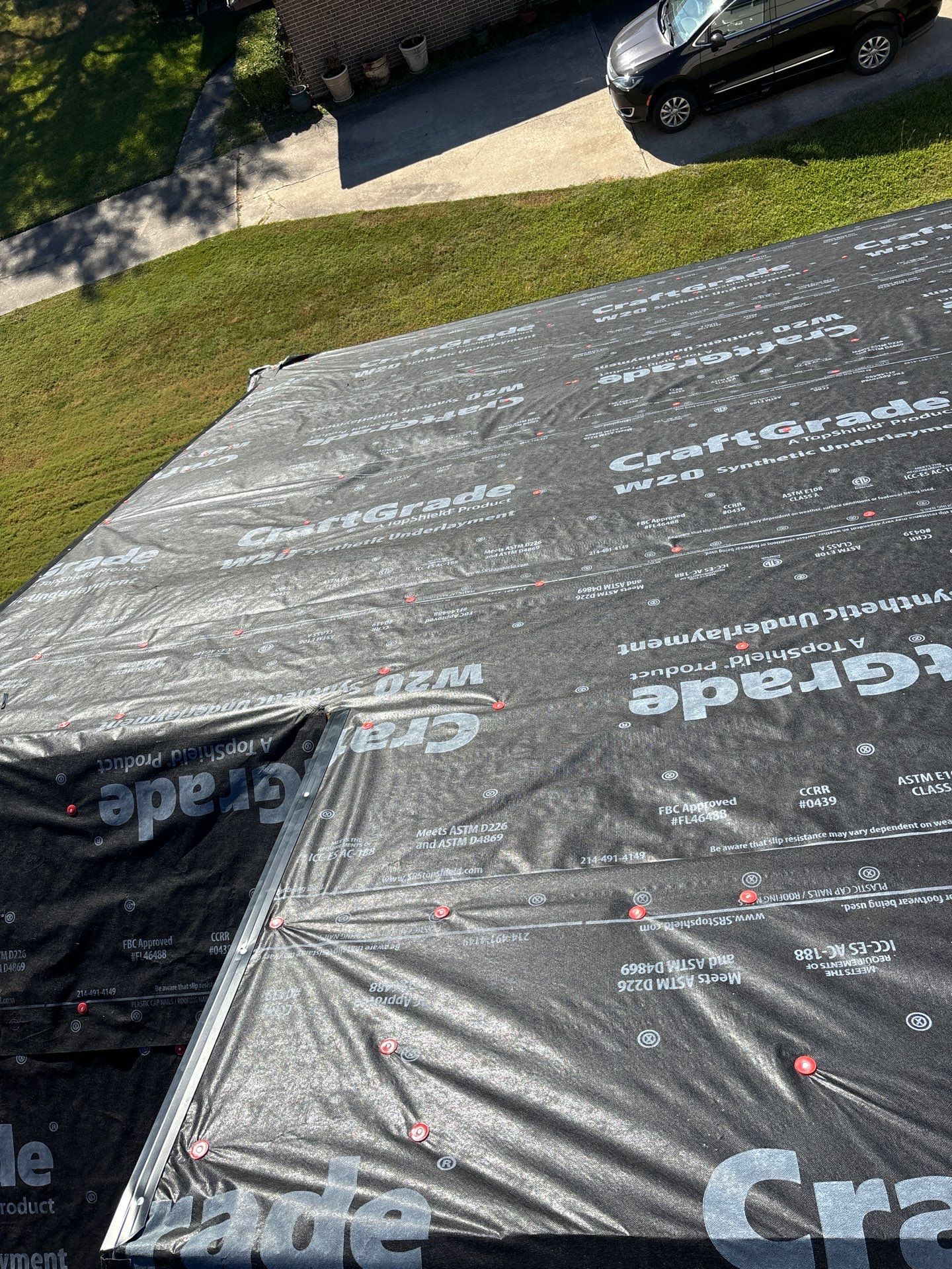 Residential Roofing Installation using Owen's Corning Duration (Lifetime) Shingles by Roof Repair Company