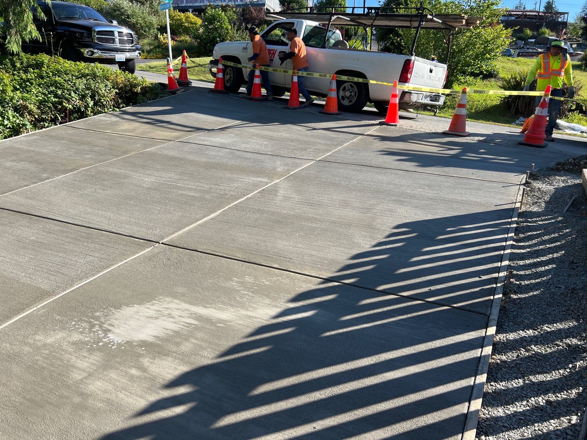 Gerry | Concrete Driveway & Walkway by Jireh Asphalt & Concrete Inc 