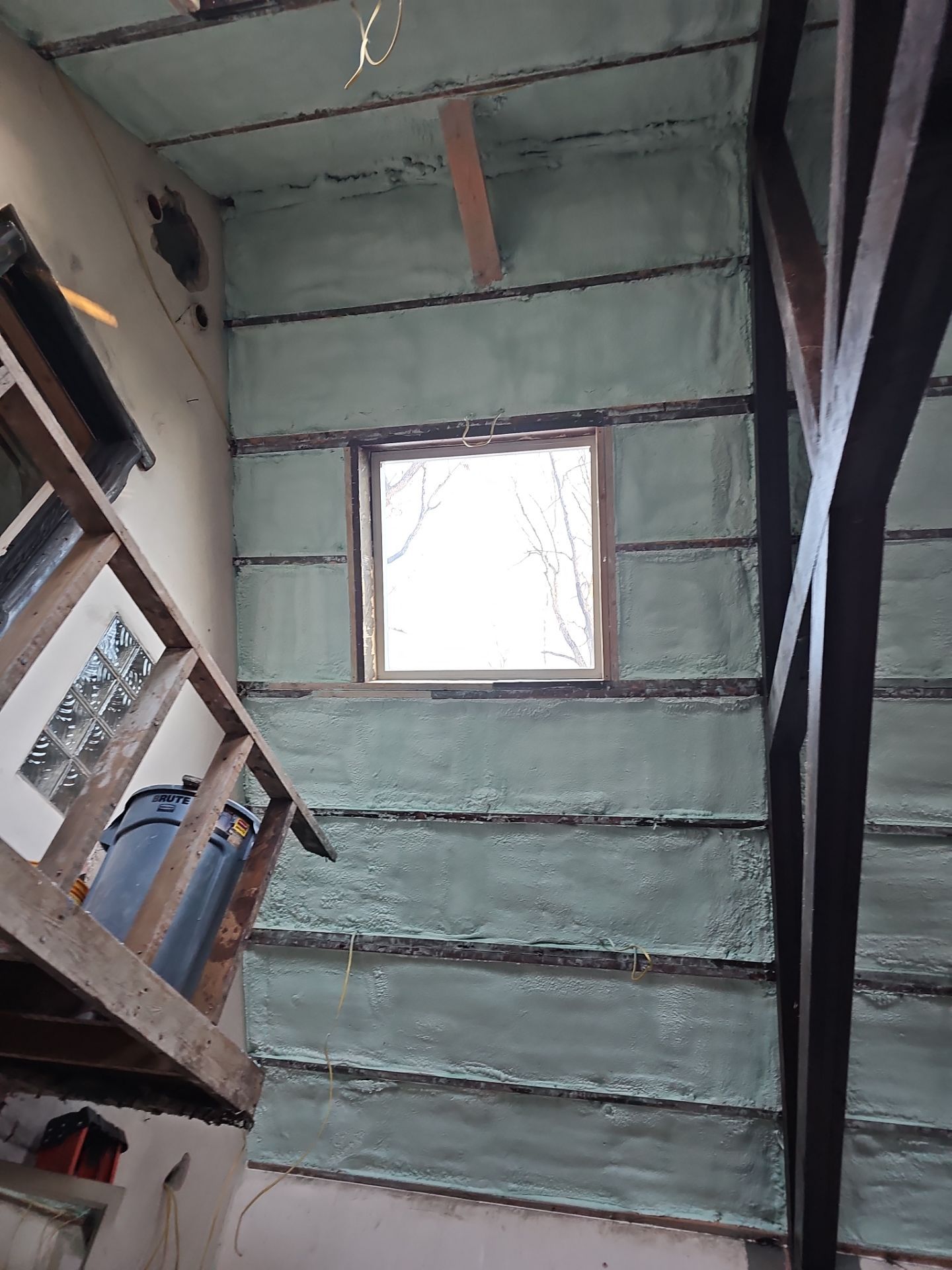 Home Remodel using Closed Cell Spray Foam by NYS Foam & Energy