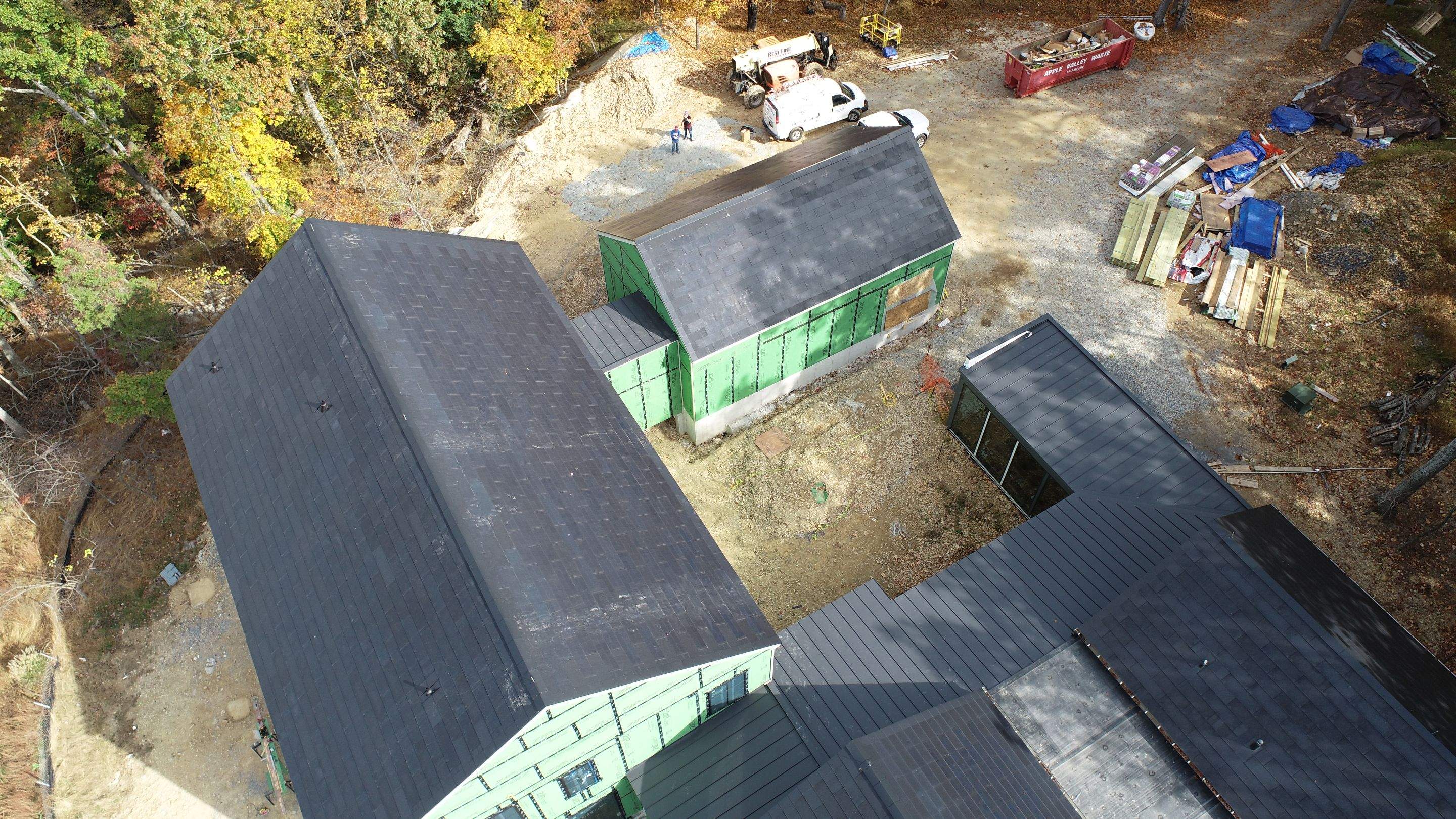 Roof Installation using Tesla Solar Roof V3 by American Home Contractors