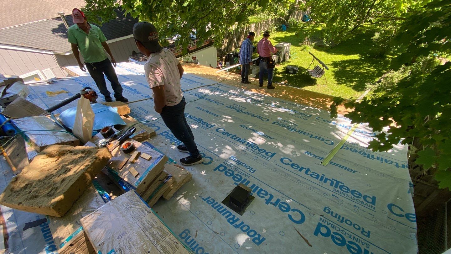 Roof Replacement using CertainTeed Landmark by 180 Contractors