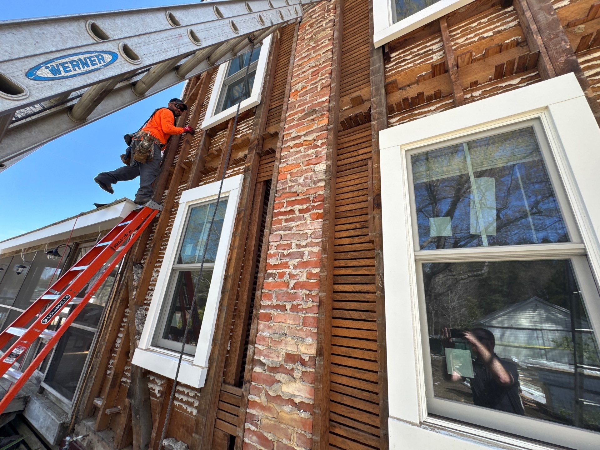 Waterfront Exterior Renovation in Port Haywood by Cade Construction