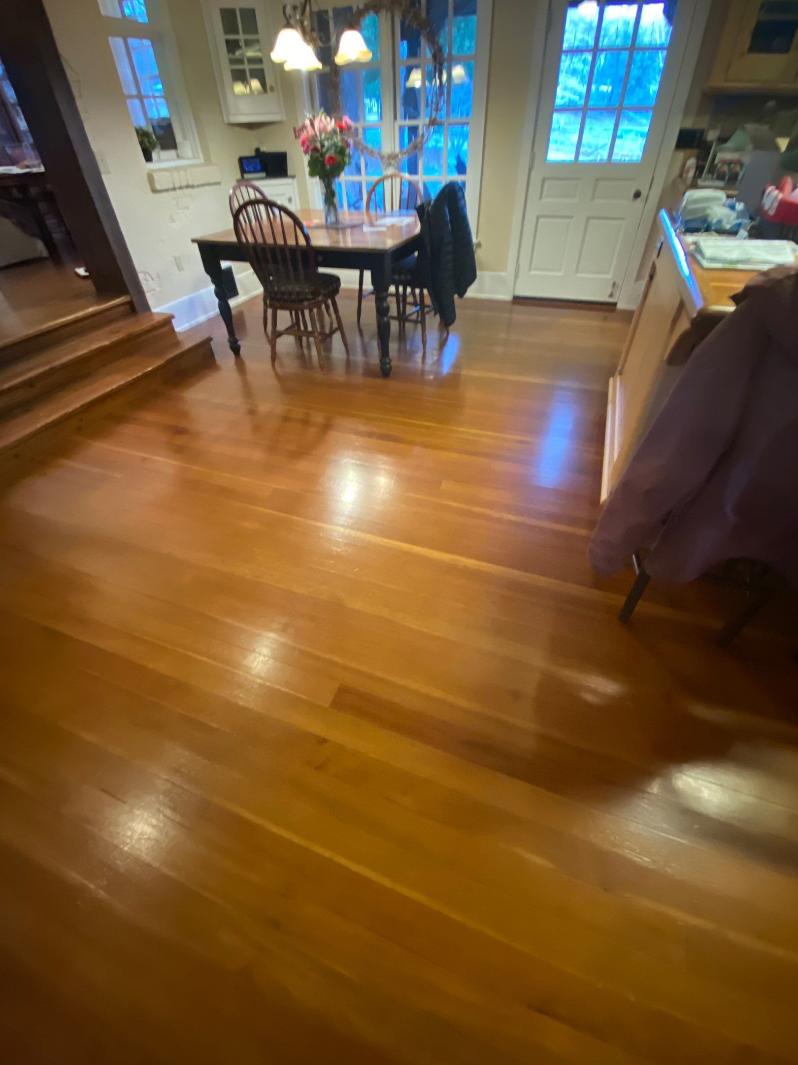 Beautiful Rustic Floor Renovation in Auburn by Footprints Floors South Sacramento
