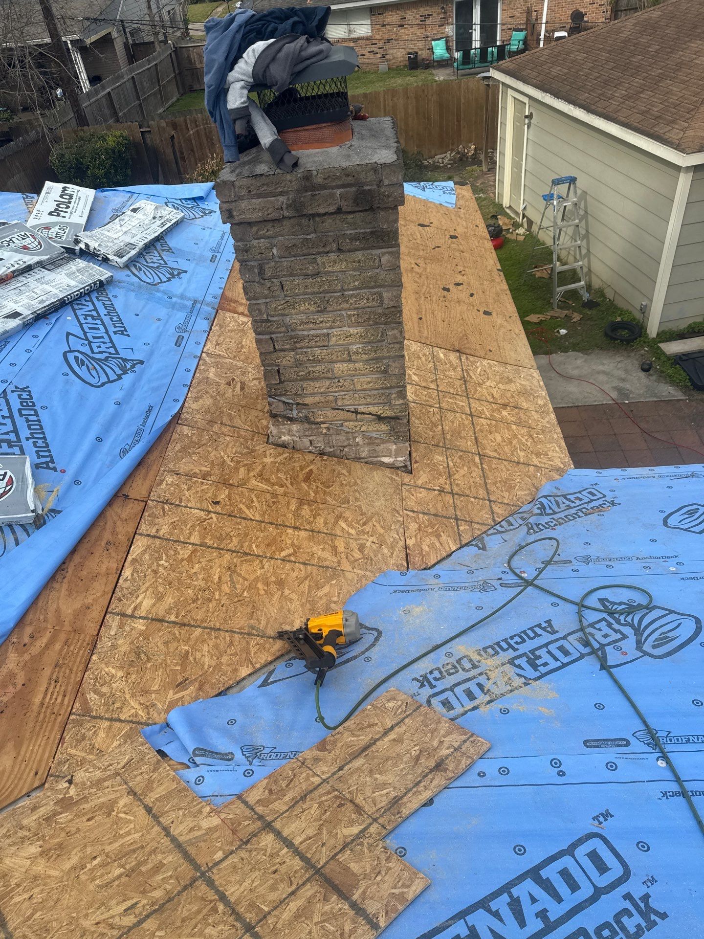 Project in Houston by Proud Roofing