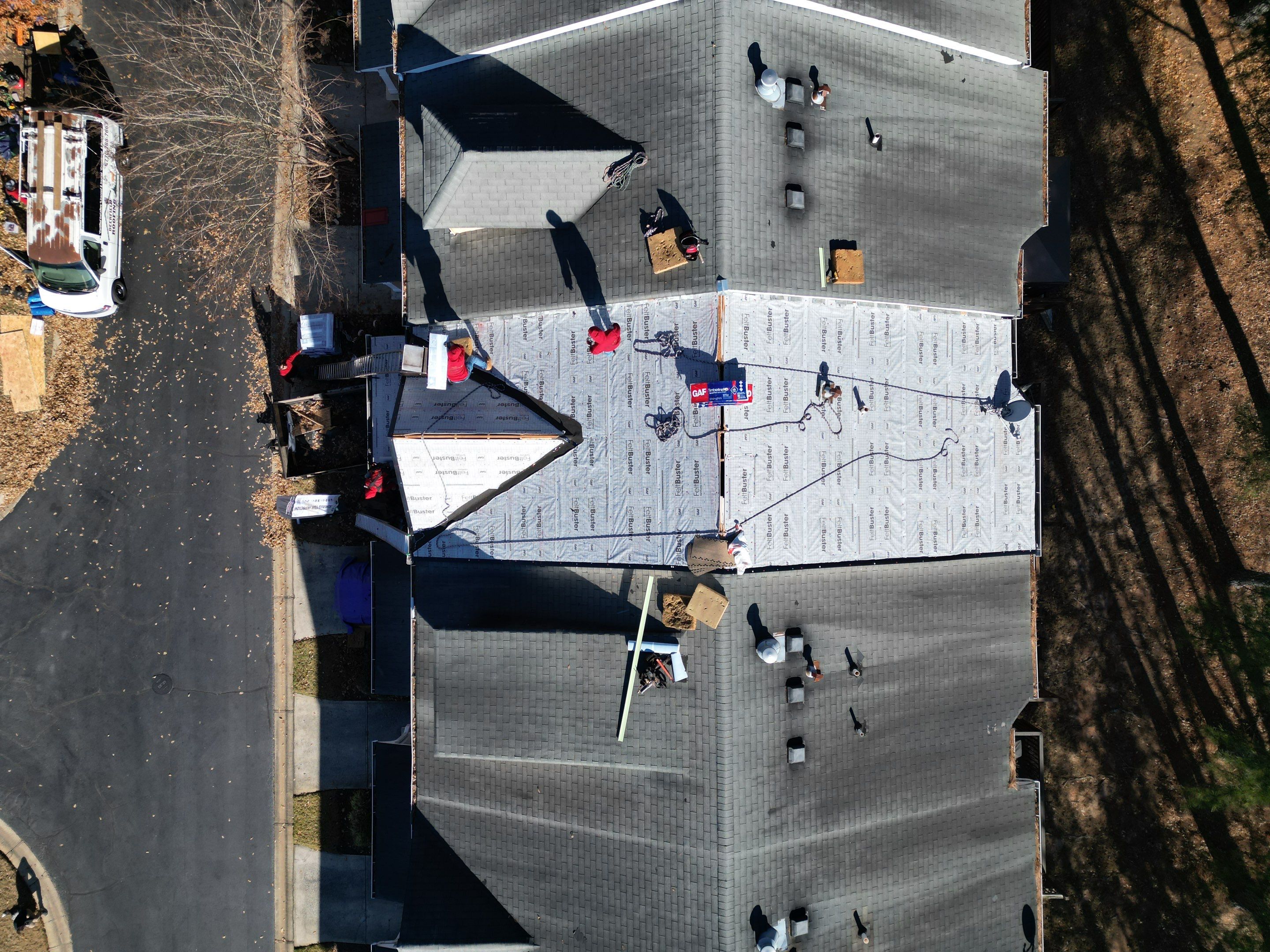 Roof replacement  by Deerfield Roofing LLC