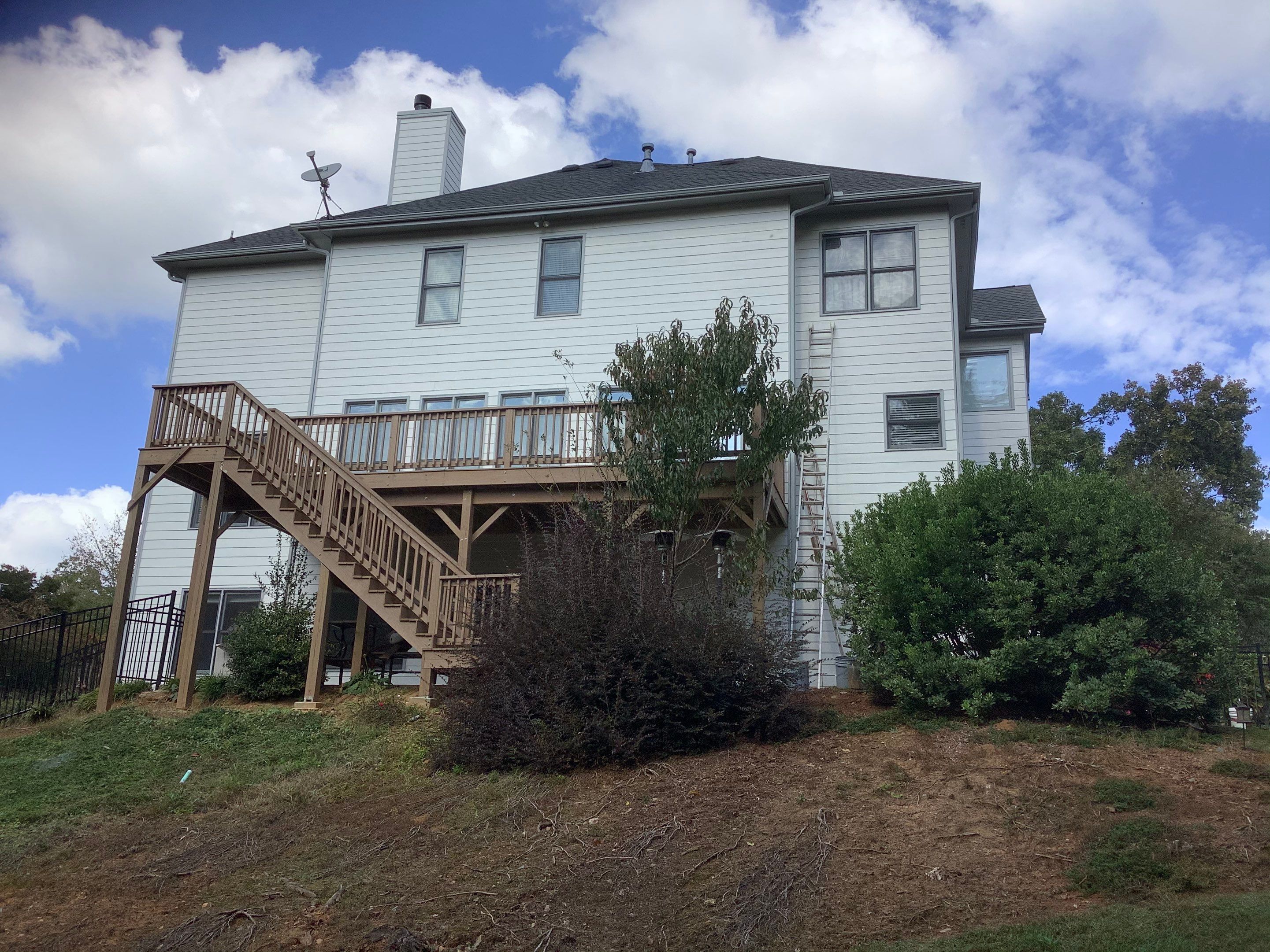 Exterior House Painting and Siding Refresh in Suwanee by Swift Home Renovations