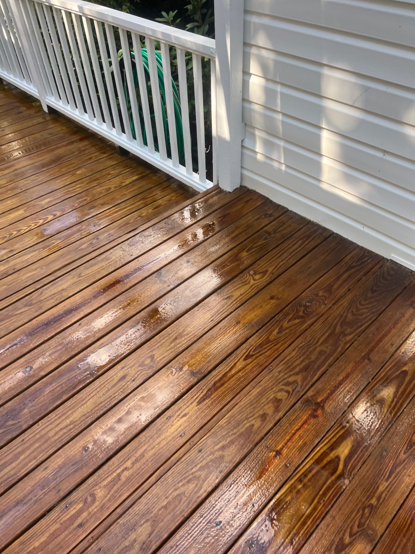 Weathered Deck using Wood Sealant by DuraSeal
