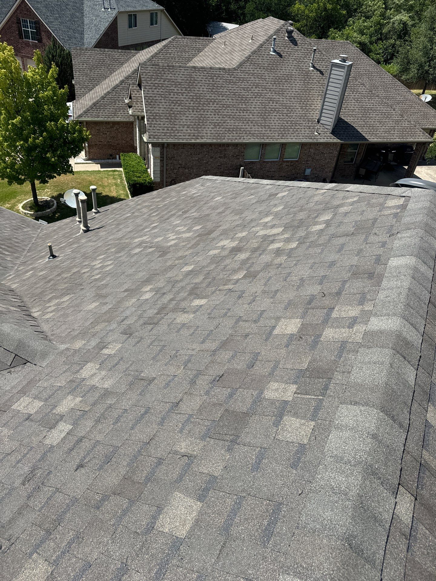 Project in Weatherford by Lonestar Roofing and Restoration LLC.