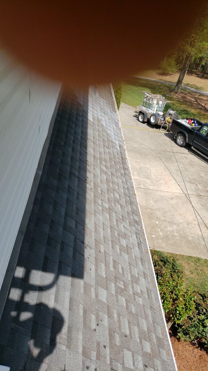 House Wash using cleaner by Power Wash Masters LLC