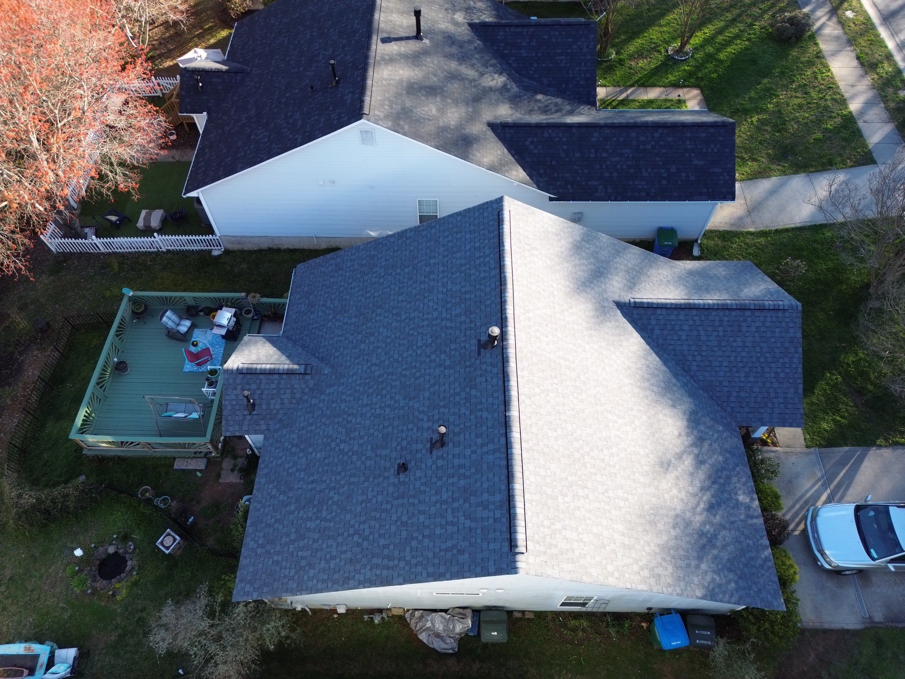 Roof replacement by hail damage by Just Brilliant Restoration JBR