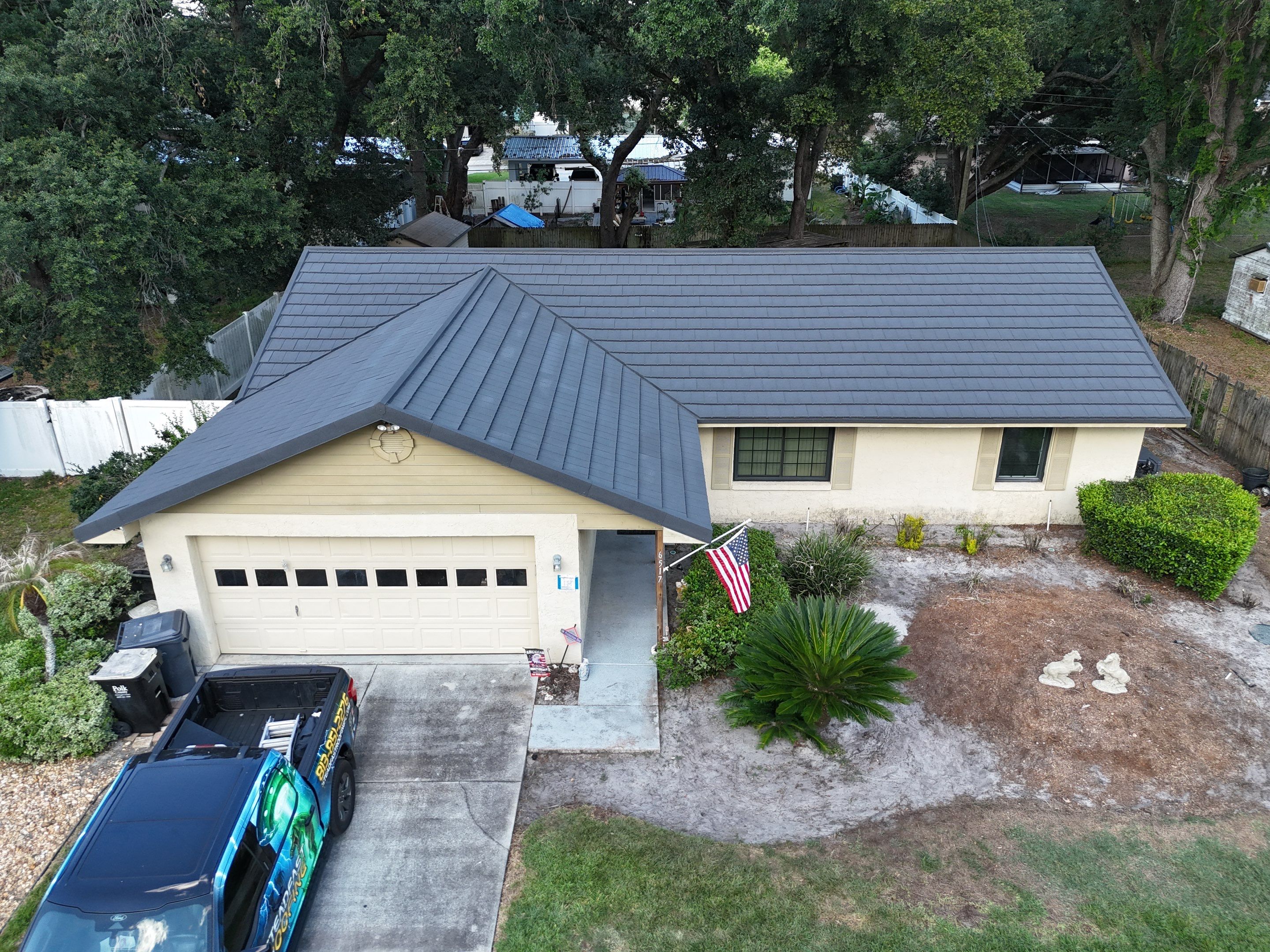 Roof replacement in Lakeland, FL by Steadfast Roofing