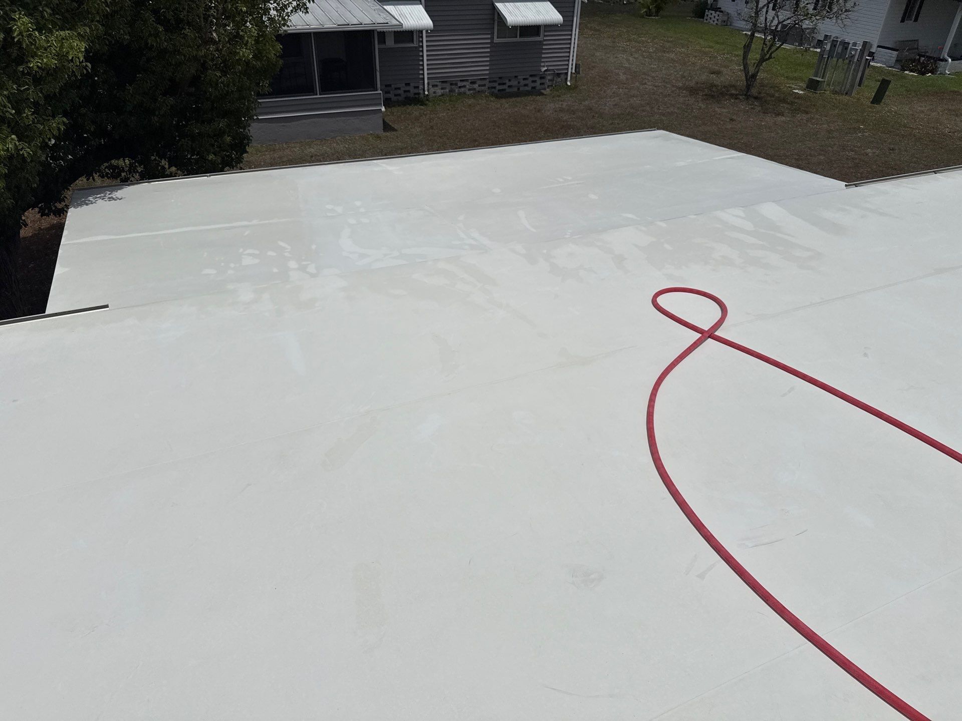 TPO Roof Cleaning in Shadow Brook Mobile Home Park – Palmetto, FL by Sunshine AquaWash