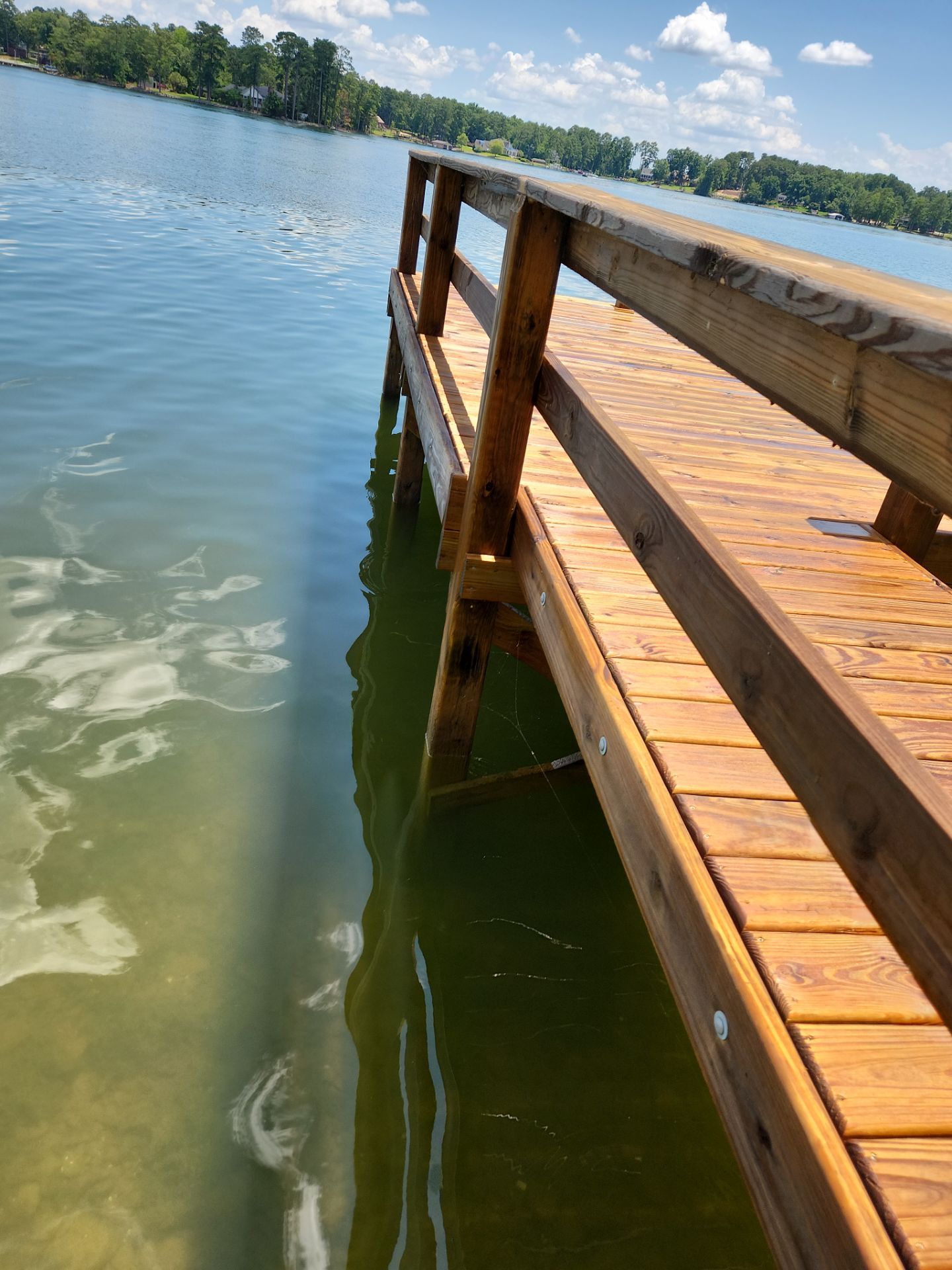 Dock using Wood Sealant by DuraSeal