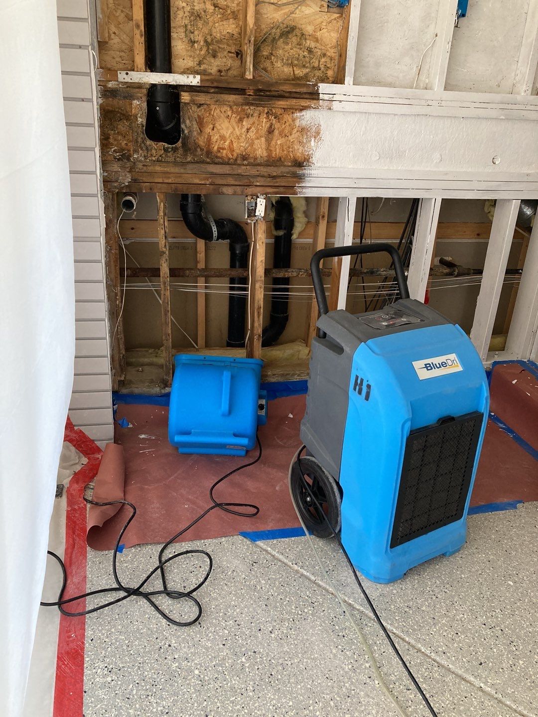 Mold Remediation using Containment by Accountable Home Services