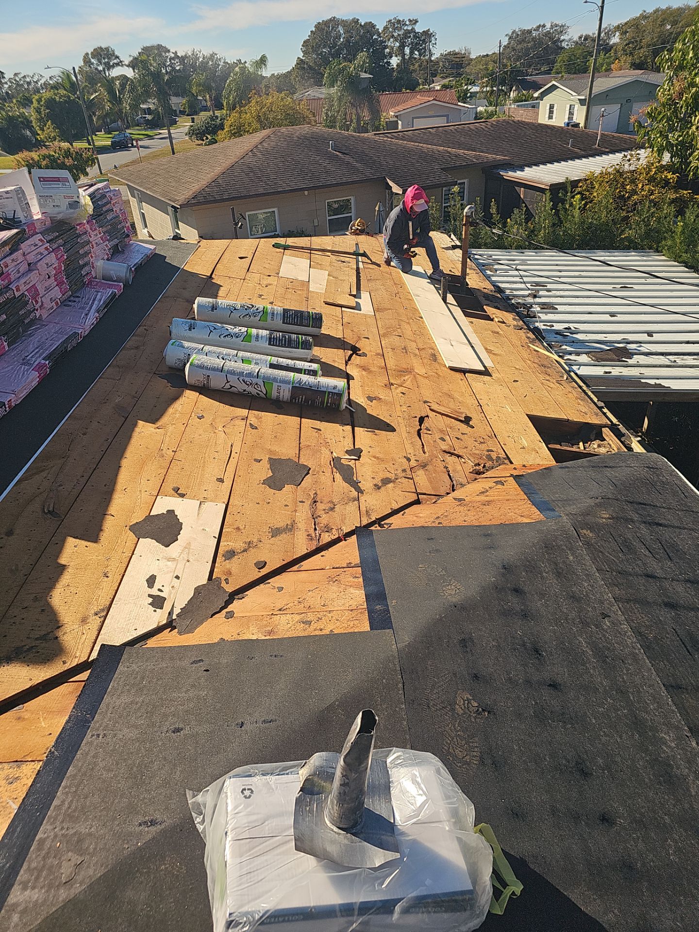 Project in St. Petersburg 33713 by Mitchell Roofing Company LLC