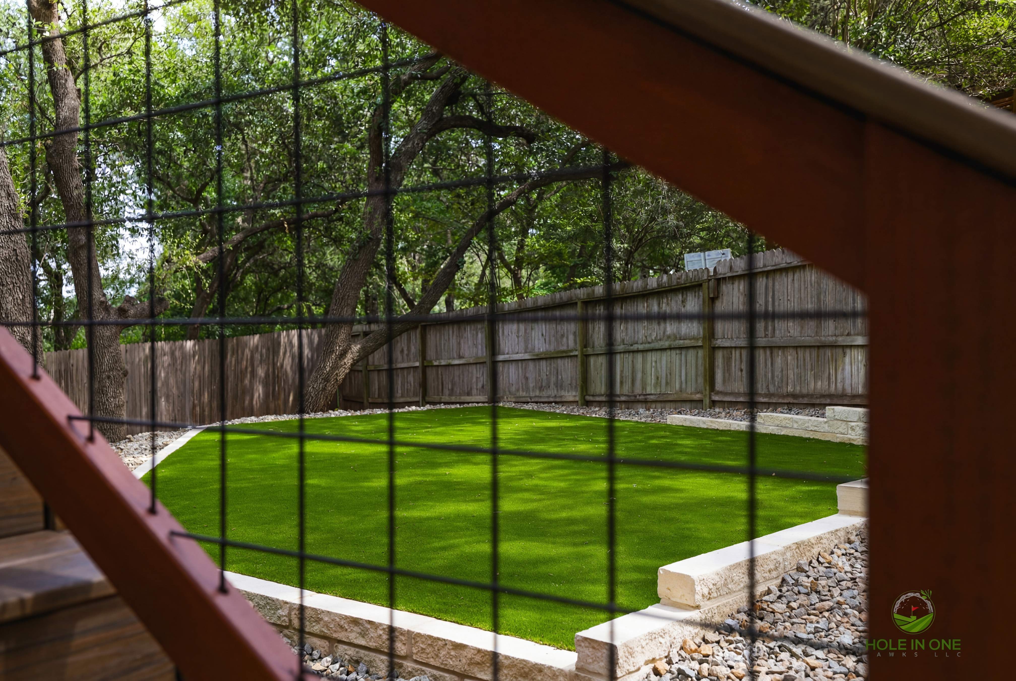 Fall Creek, San Antonio TX by Hole In One Lawns, LLC