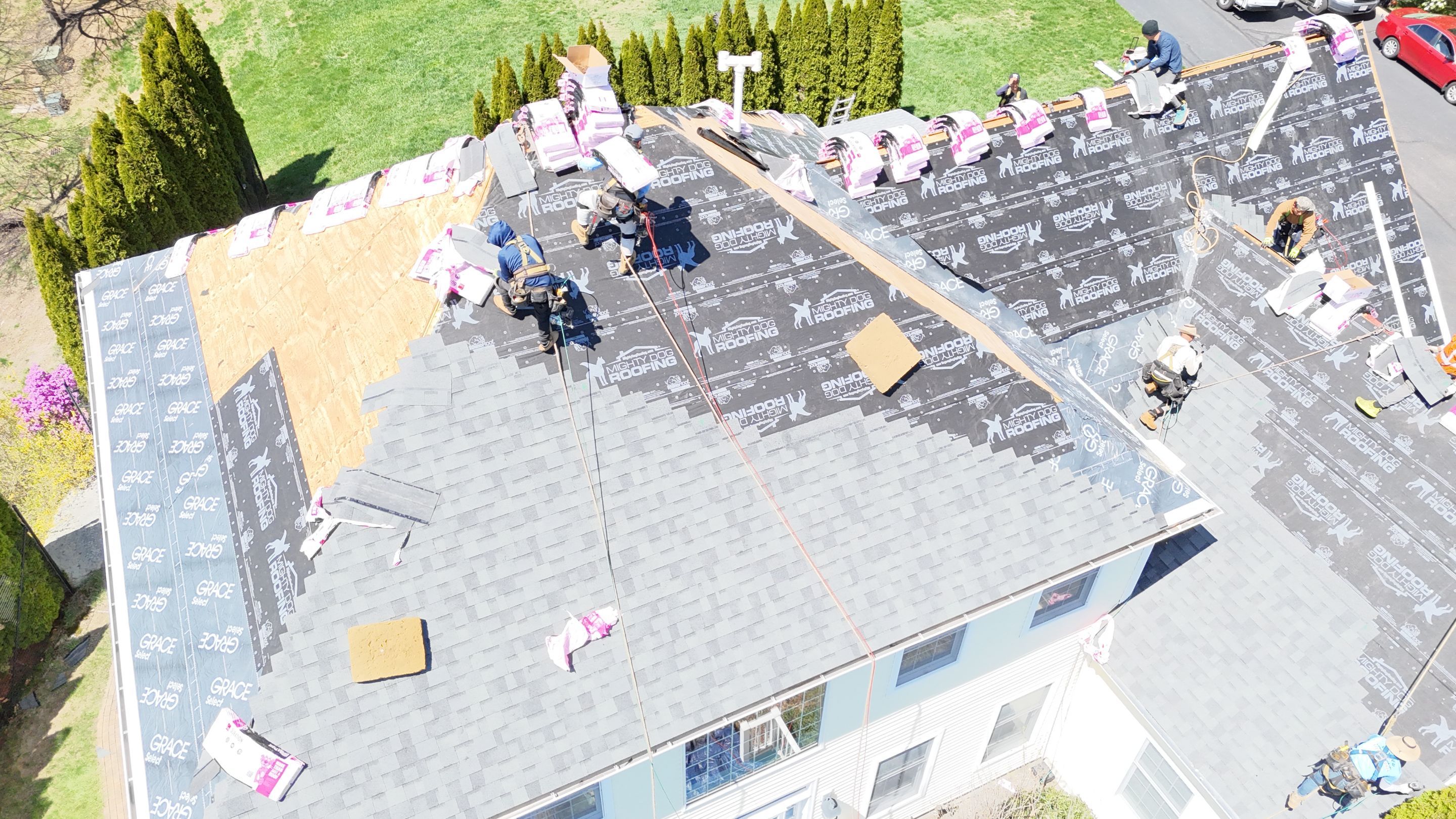 Roof Replacement in Littleton, MA by Mighty Dog Roofing of Greater Middlesex County
