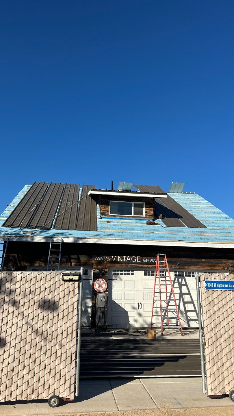 Ash Gray Exposed Fastener  by Reimagine Roofing