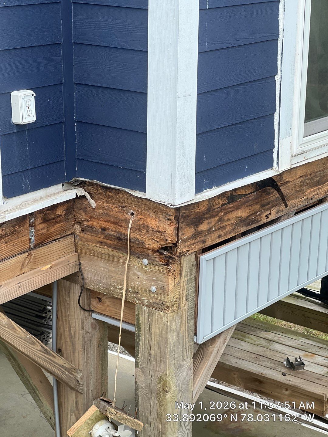 Deck Rebuild Contractor in Oak Island NC by RGR Construction and Roofing, LLC