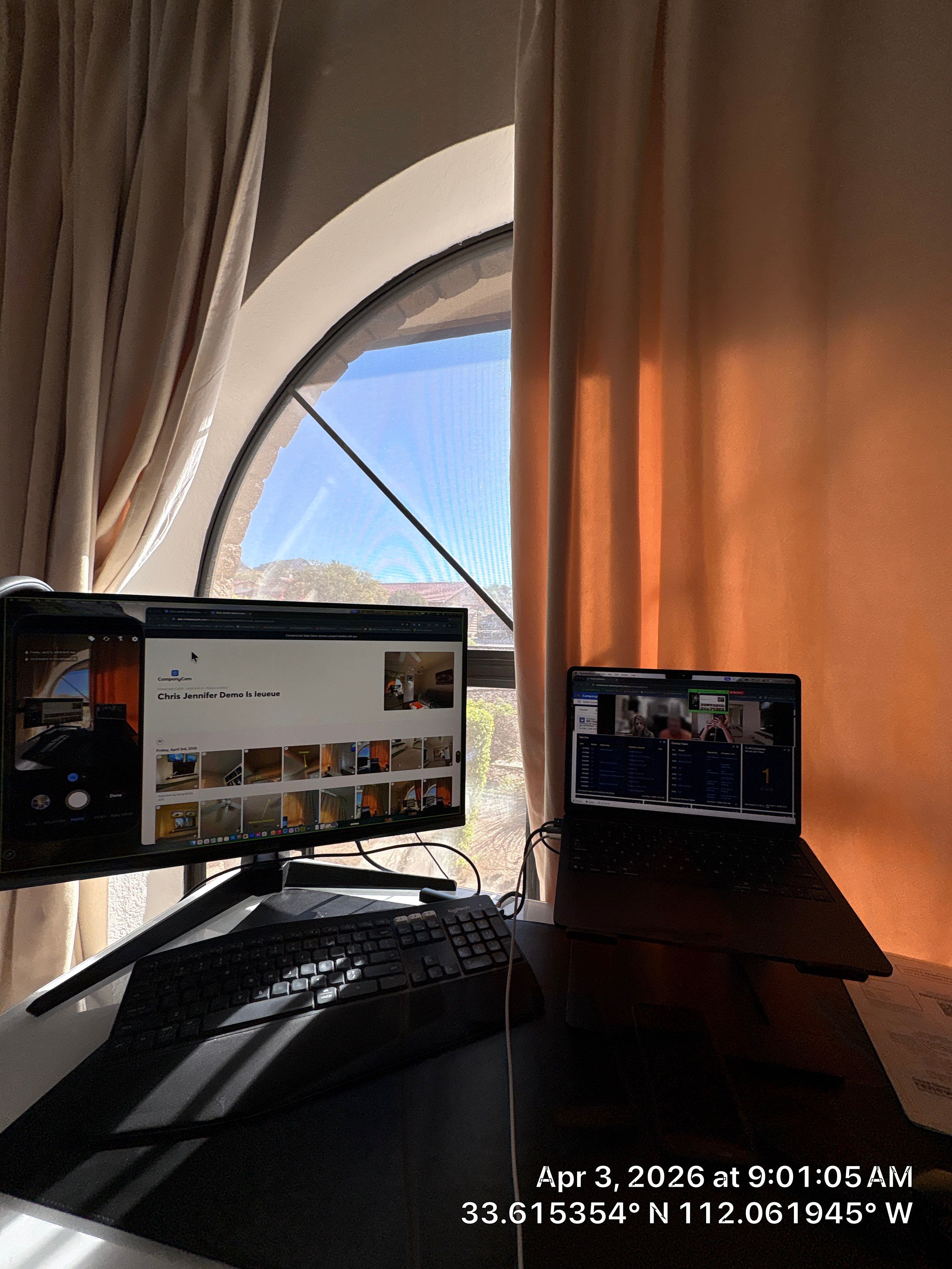 Phoenix Home Office & Entertainment Area Remodel by CompanyCam Sales Demo