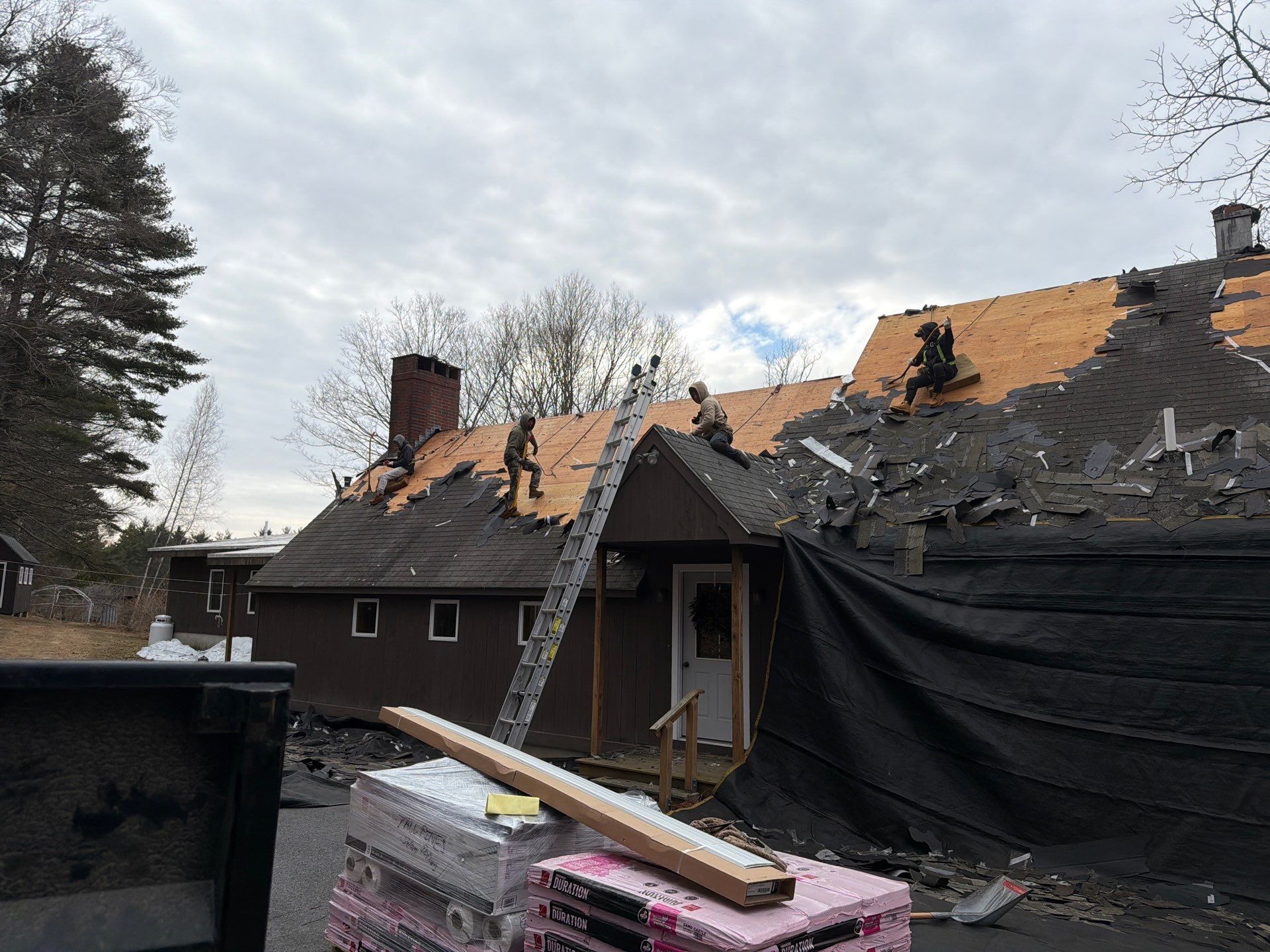 Deerfield New Hampshire Roof Replacement - Owens Corning by Tall pine roofing