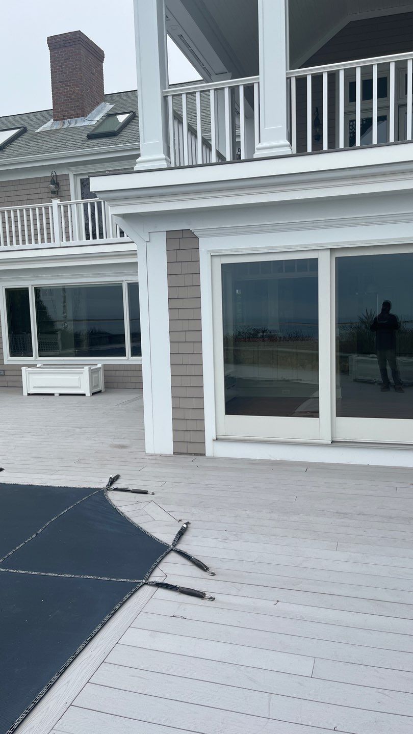 Gutter Installation using 4x5 FiberGlass Gutter by Gutter Pro Enterprises