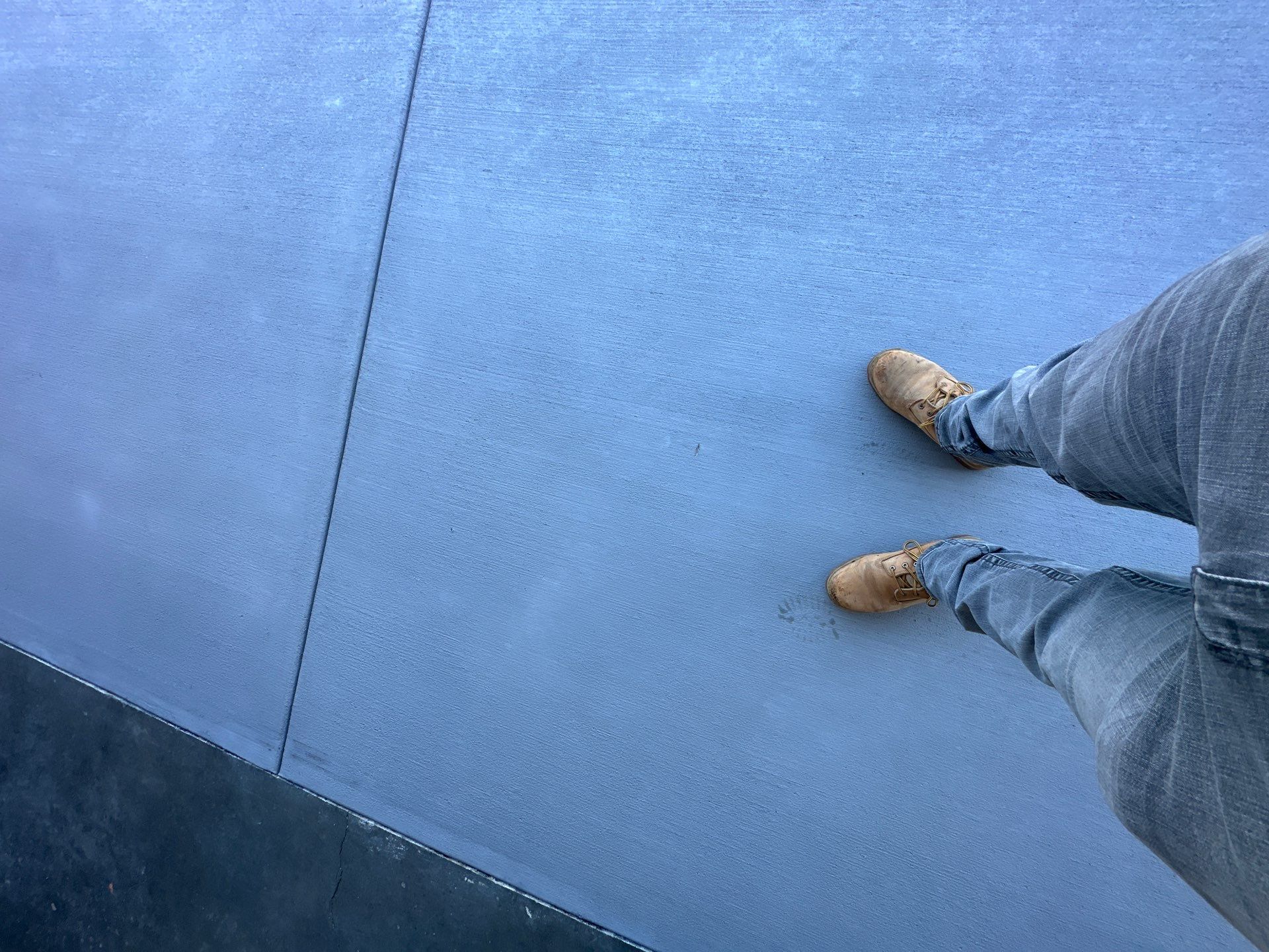 Colored Concrete Driveway Repair with Sealer| Everett    by Jireh Asphalt & Concrete Inc 