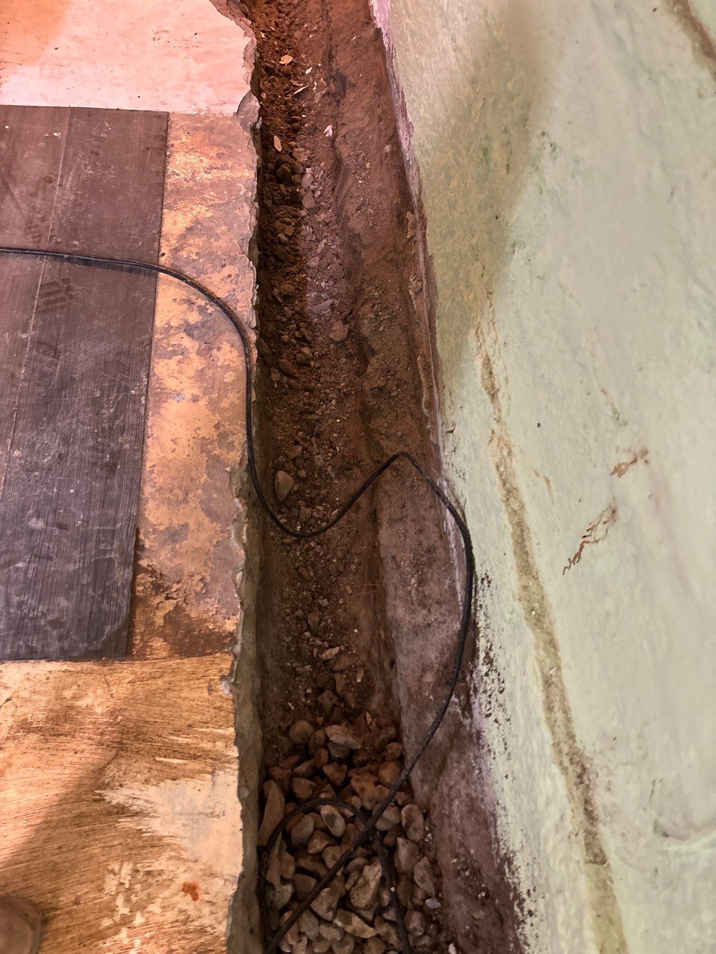 Ending Garik's Groundwater Issues For Good-And-All! by Waterproofing Northeast