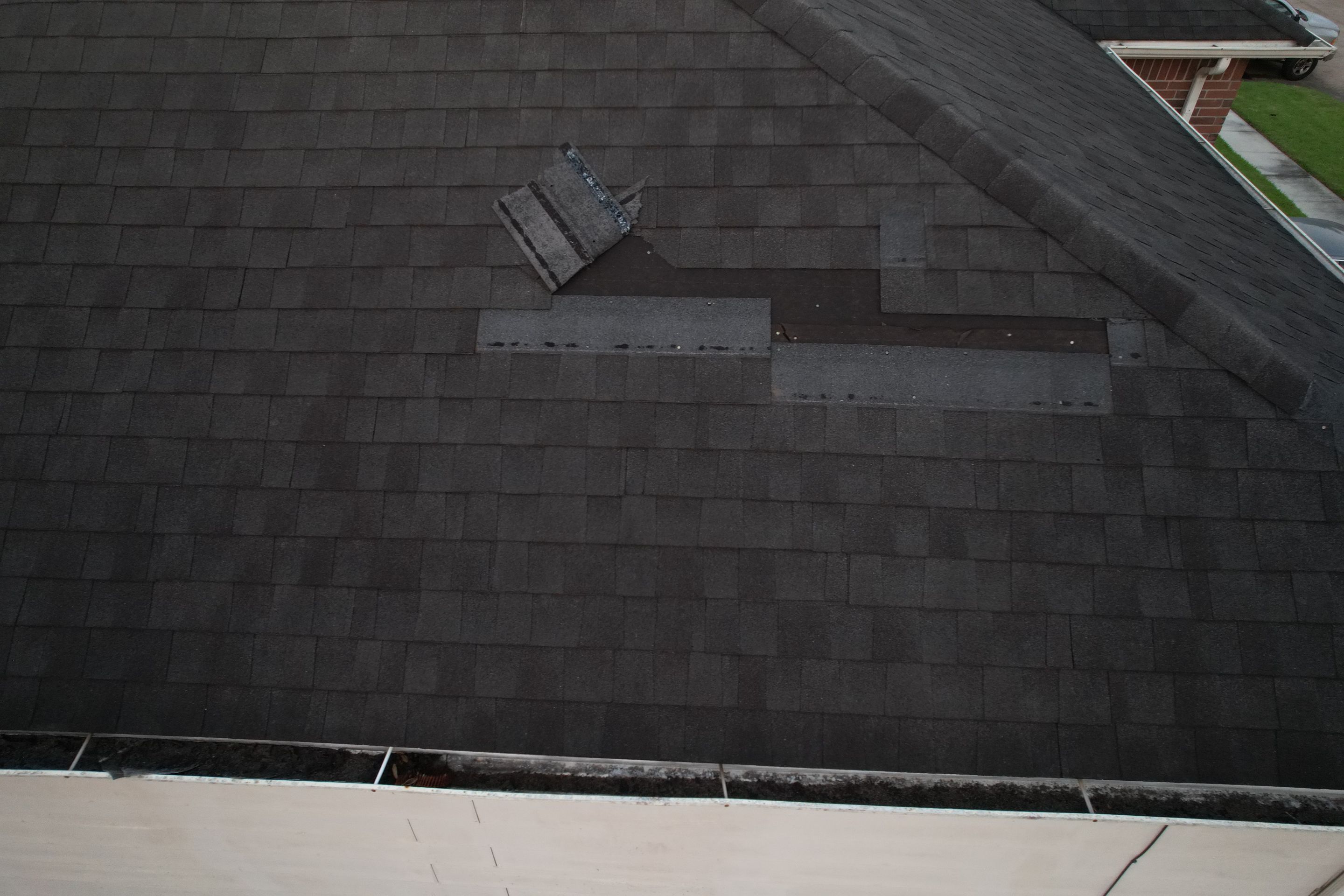 Reroof Project after Storm Beryl by Berry Good Roofing 