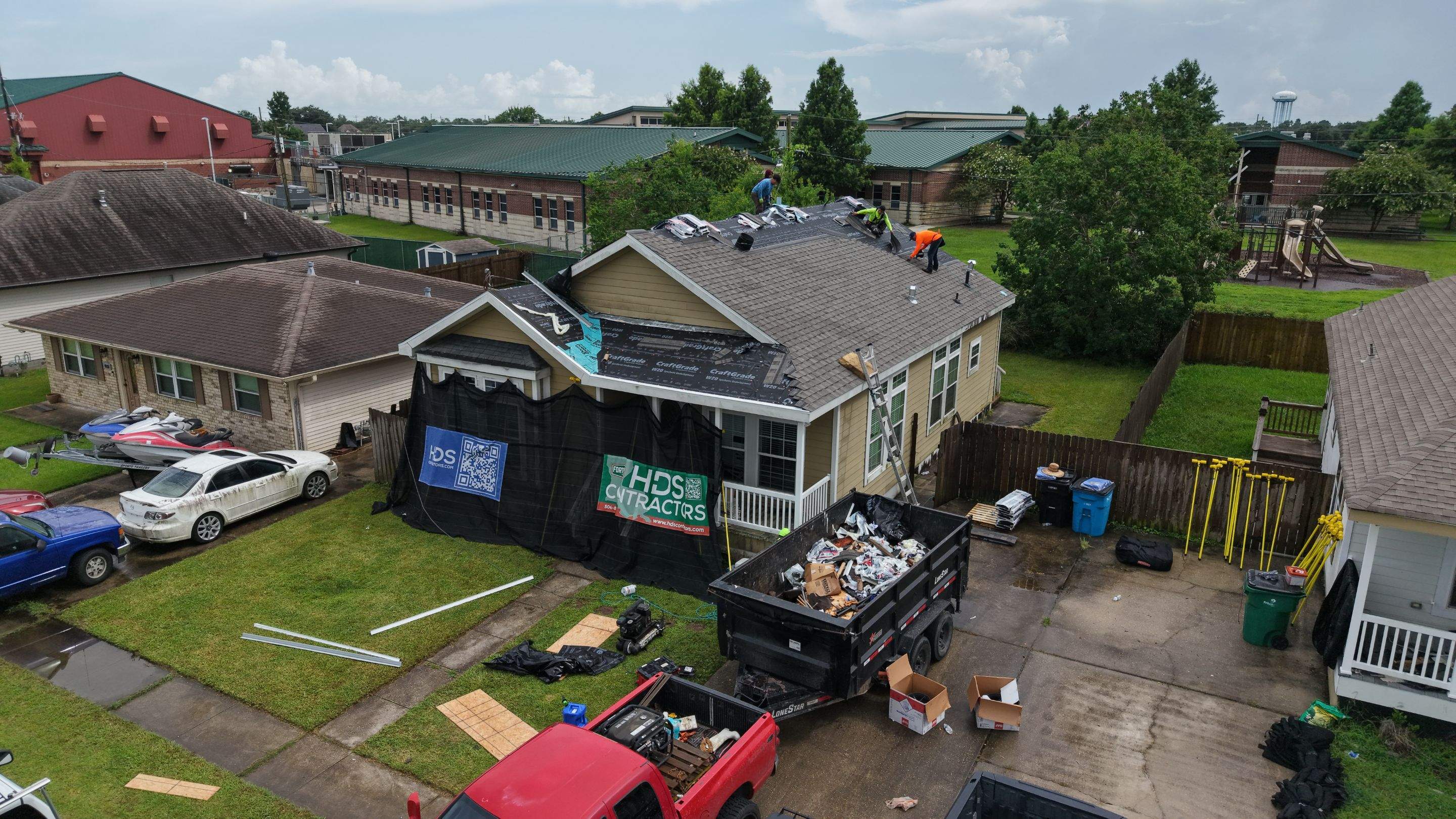 Roof Replacement in Meraux by HDS Contractors