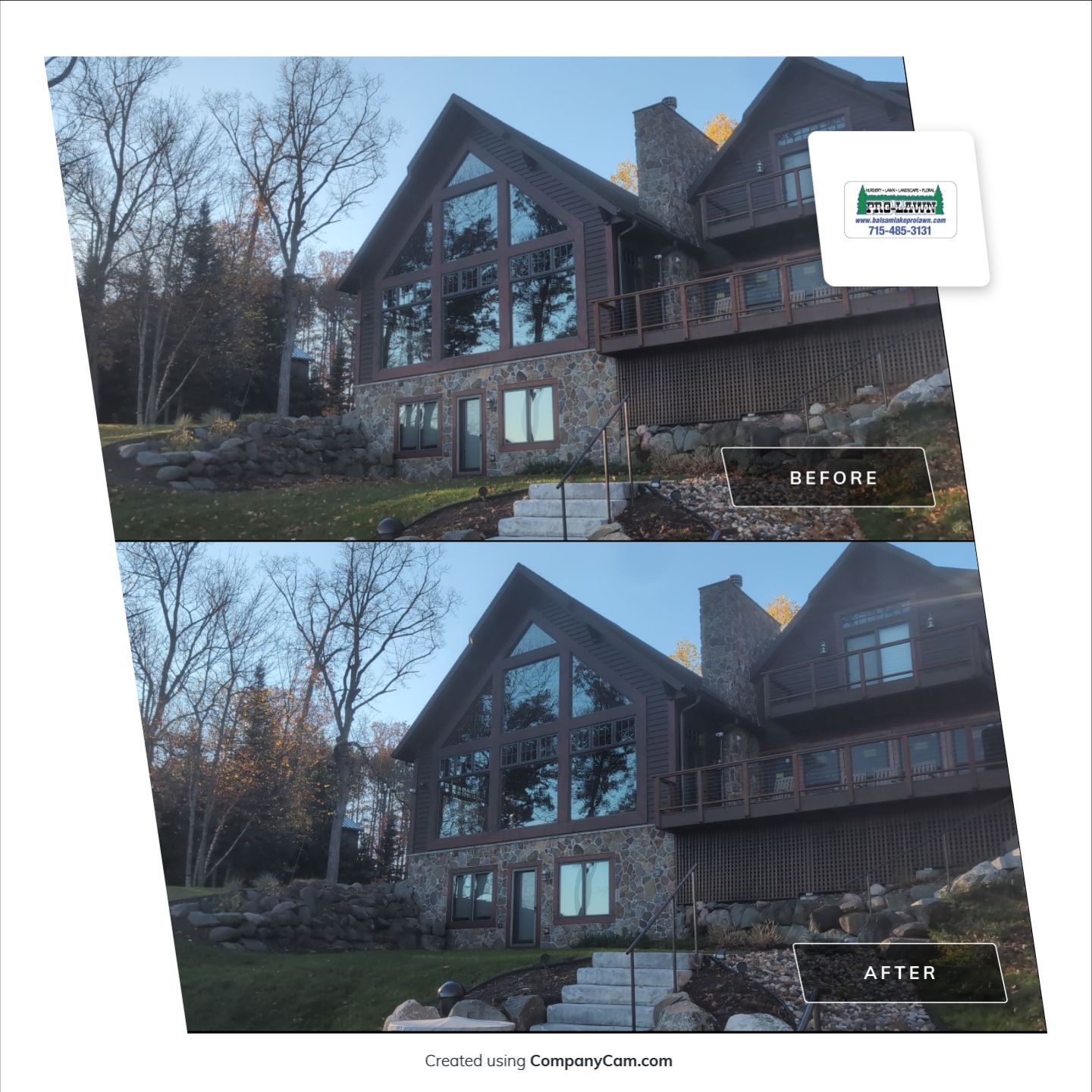Fall Cleanup by Balsam Lake Pro Lawn