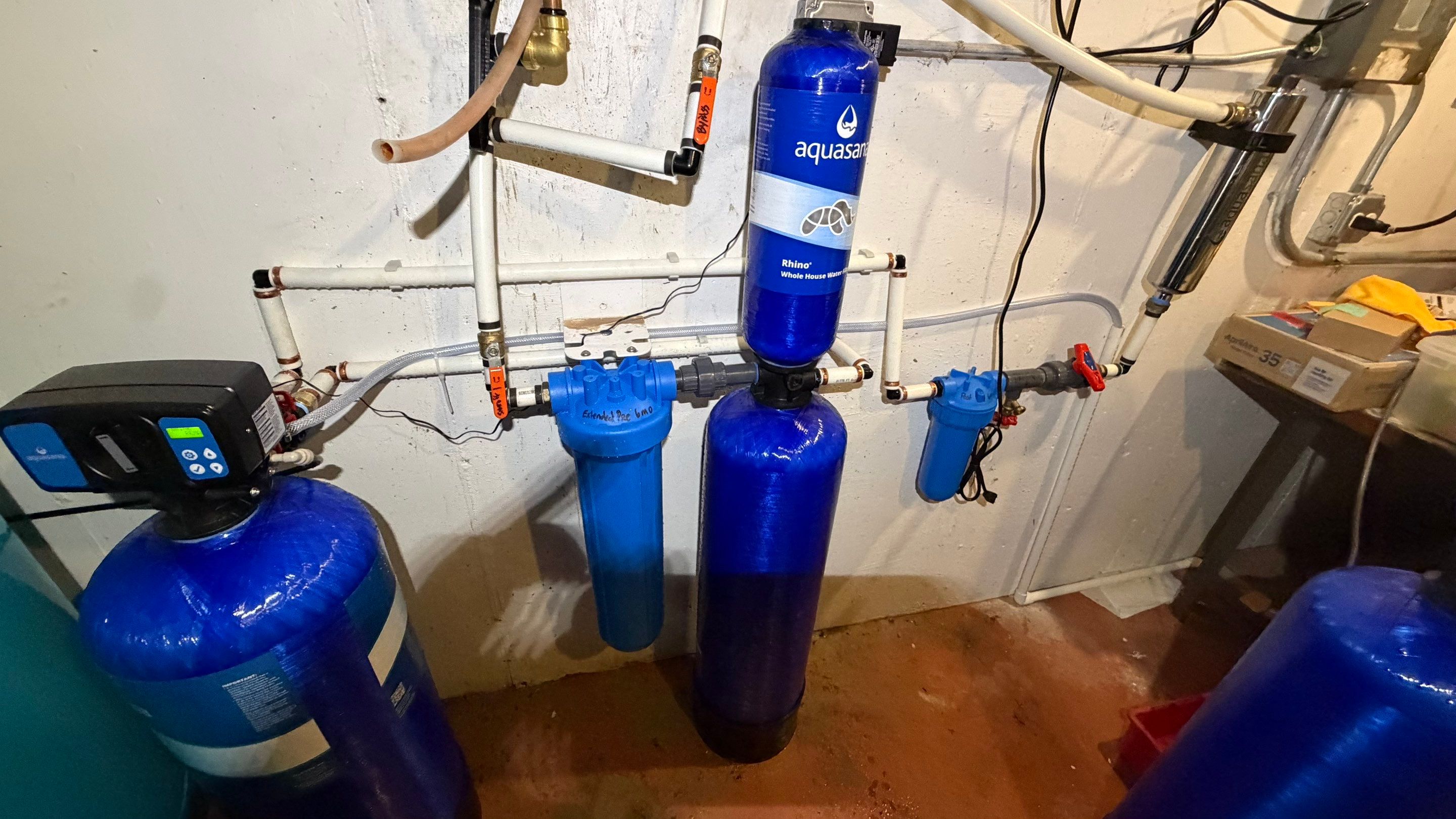 Aquasana Rhino Whole-House Water Filtration System Installation – Barrington, IL | GSHA Services, LTD by GSHA Services LTD