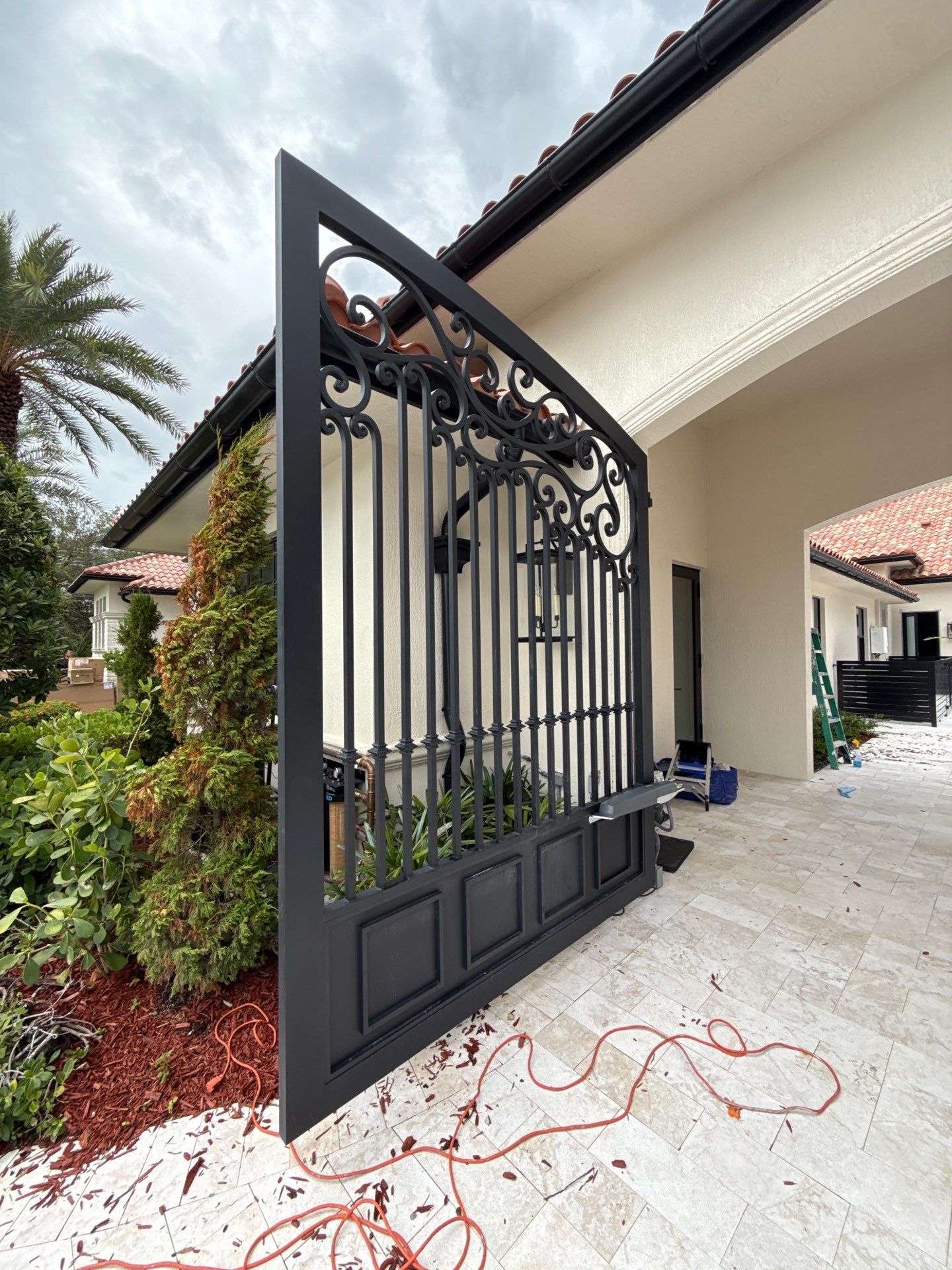 Custom Home in Weston by Toledo Iron Works