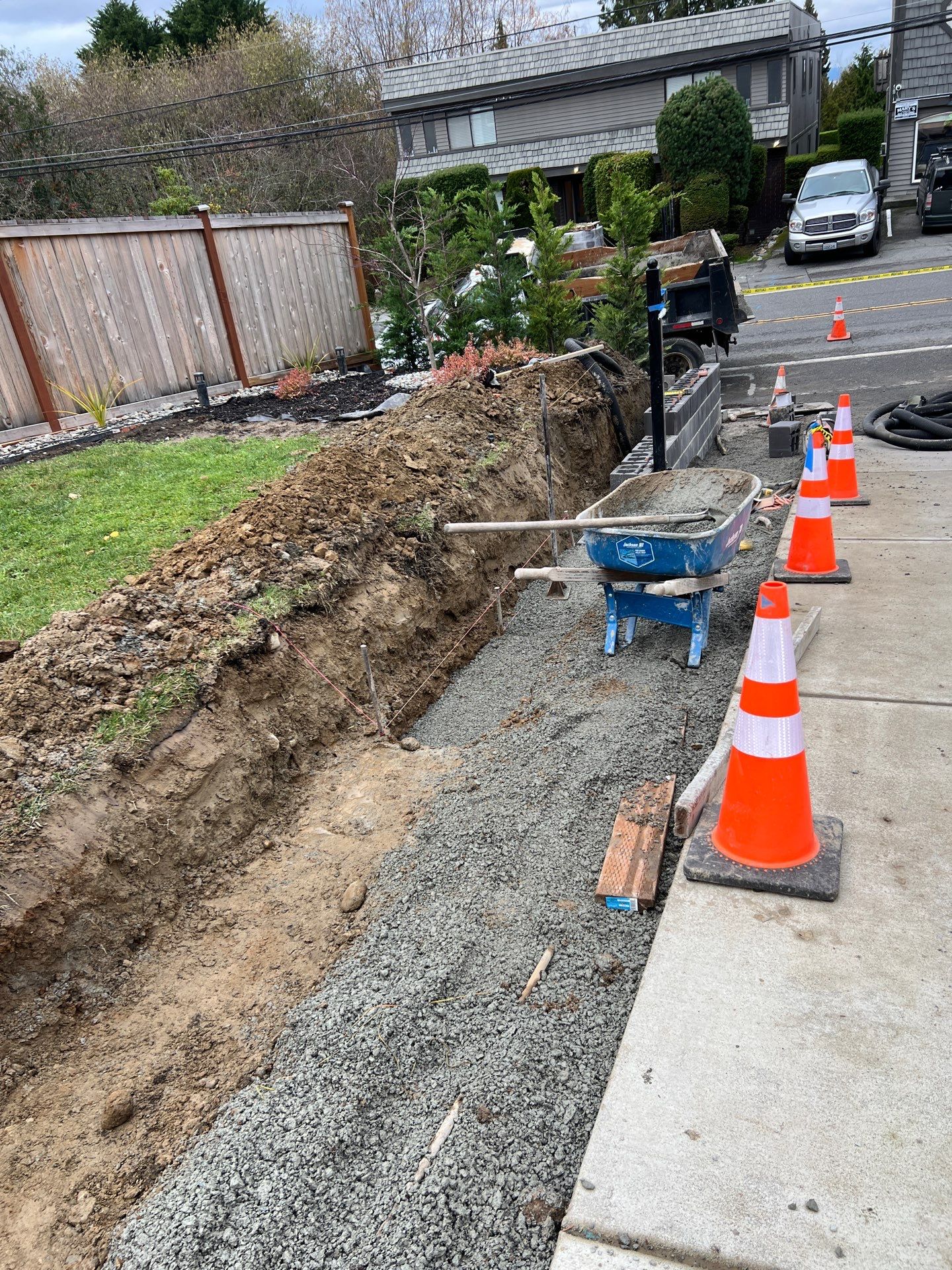 Retaining Wall & Concrete Patch Repair | Everett  by Jireh Asphalt & Concrete Inc 
