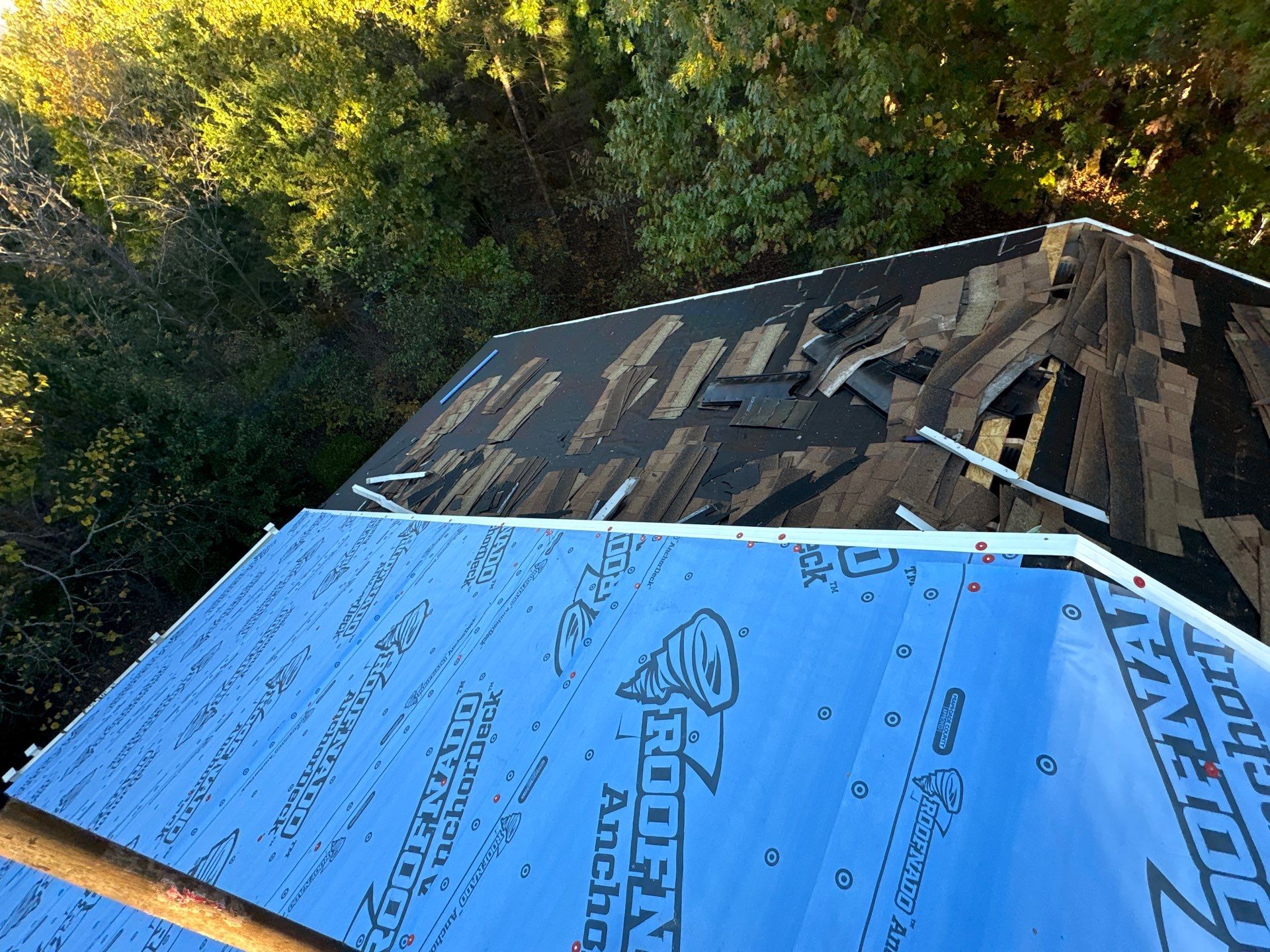 Residential Roof + Gutters & Downspouts & Gutter Guards Install  by Titan Commercial & Residential Roofing 