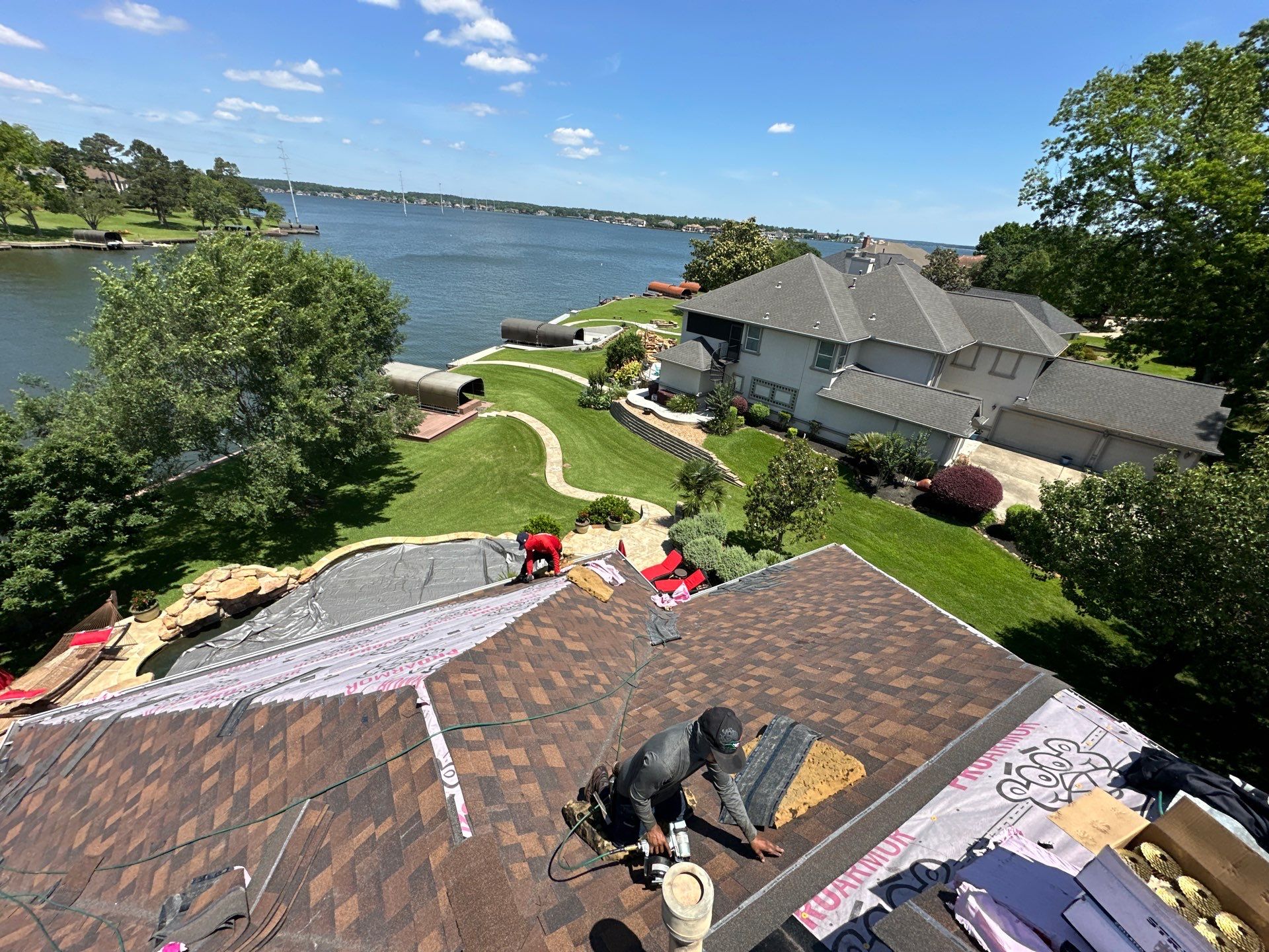 Project in Montgomery by Motion Roofing