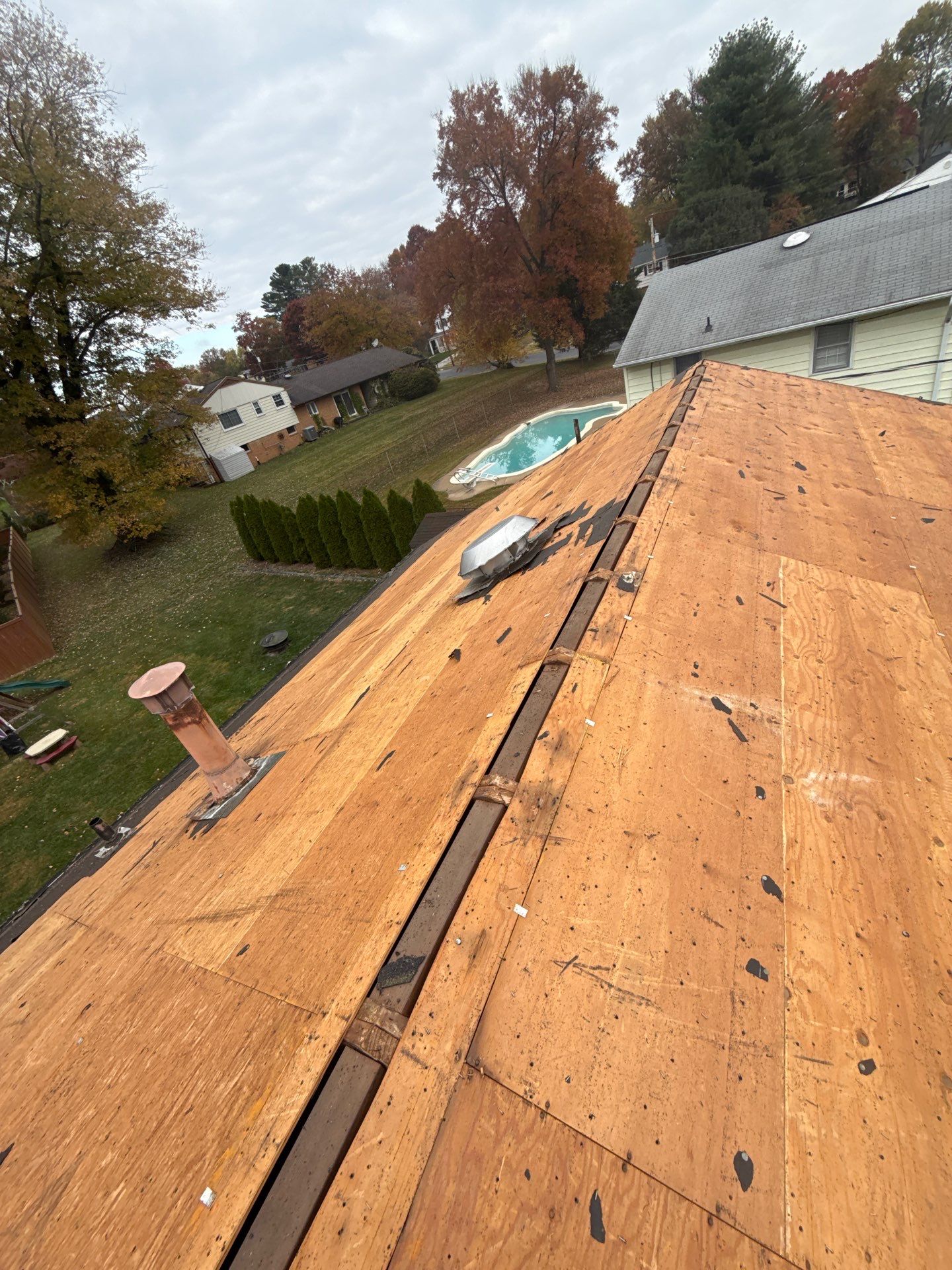 Faifax : Residential Roof Replacement with CertainTeed Landmark Pro in Max Def Coastal Blue  by RM Banning, Inc.